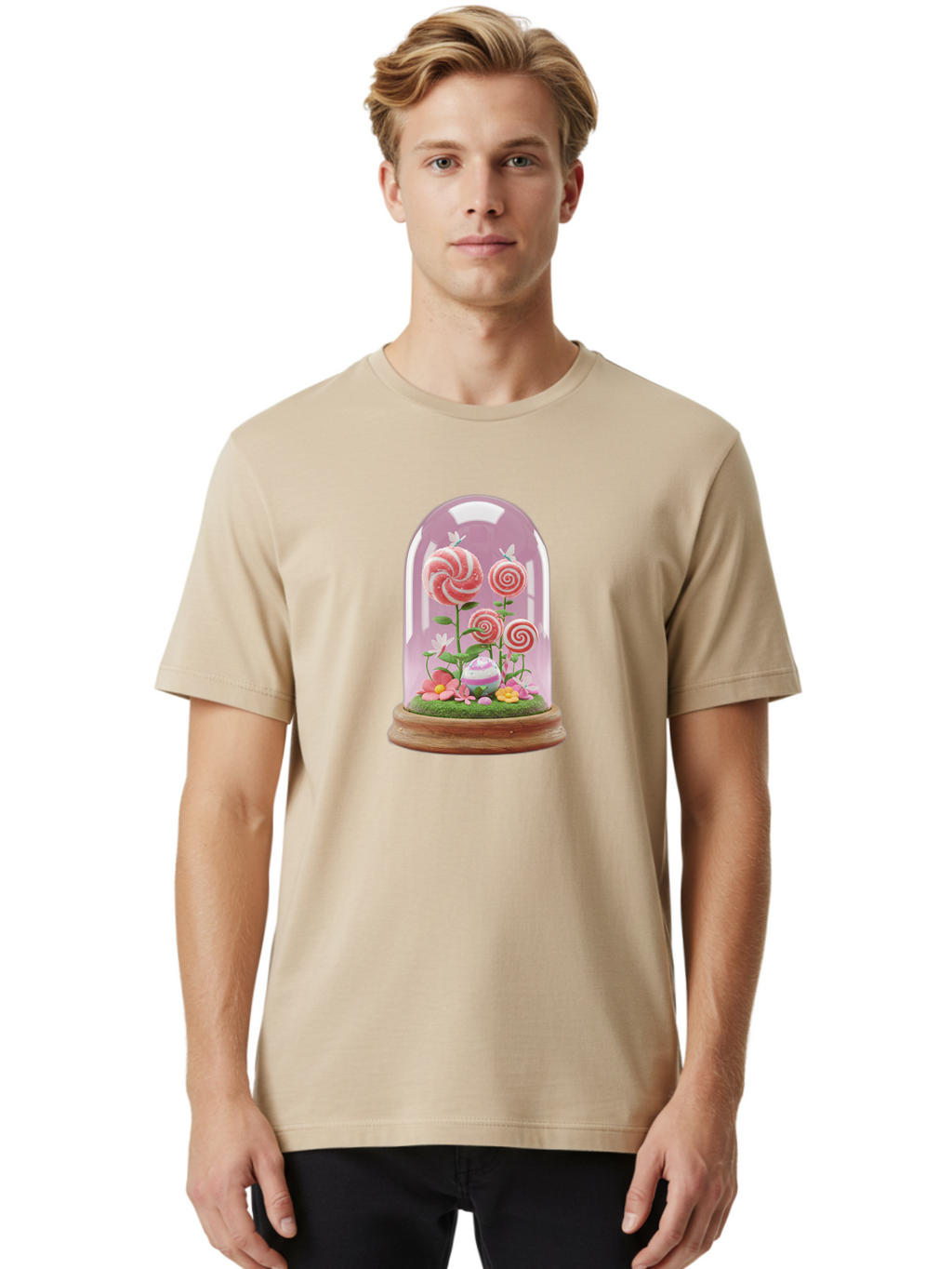 Candy-Land-Dome Men'S Graphic Tee, 100% Cotton, Comfortable Casual Summer Wear, Machine Washable, Vintage Camera, Old Camera, Antique Camera, Black Camera, Classic Photography, Photography Equipment, Nostalgic Device, Film Camera, Camera Art Baj373