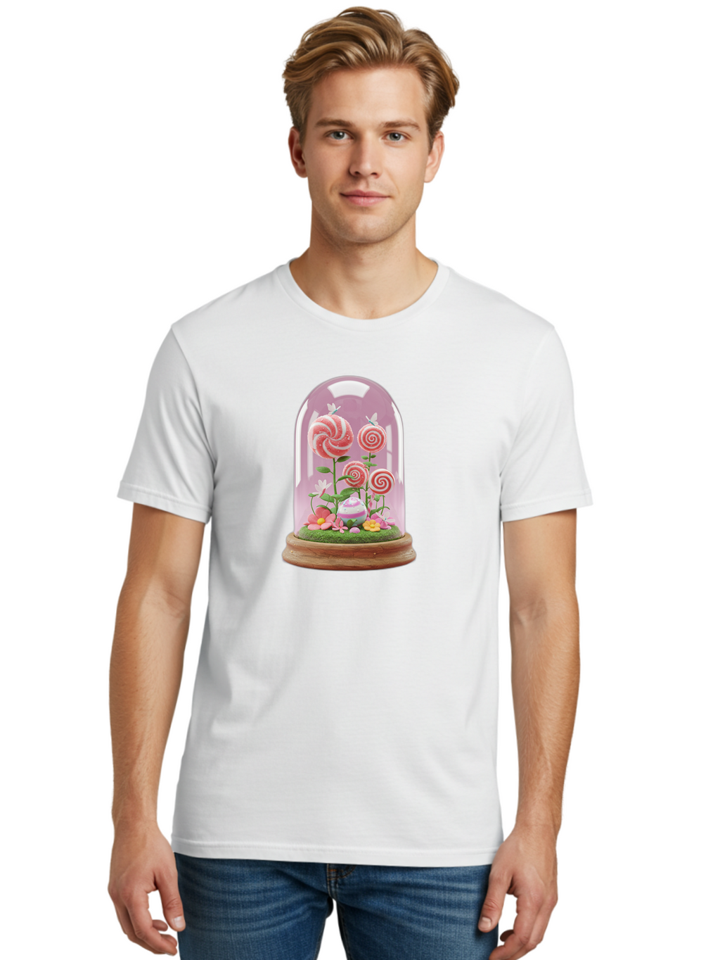 Candy-Land-Dome Men'S Graphic Tee, 100% Cotton, Comfortable Casual Summer Wear, Machine Washable, Vintage Camera, Old Camera, Antique Camera, Black Camera, Classic Photography, Photography Equipment, Nostalgic Device, Film Camera, Camera Art Baj373