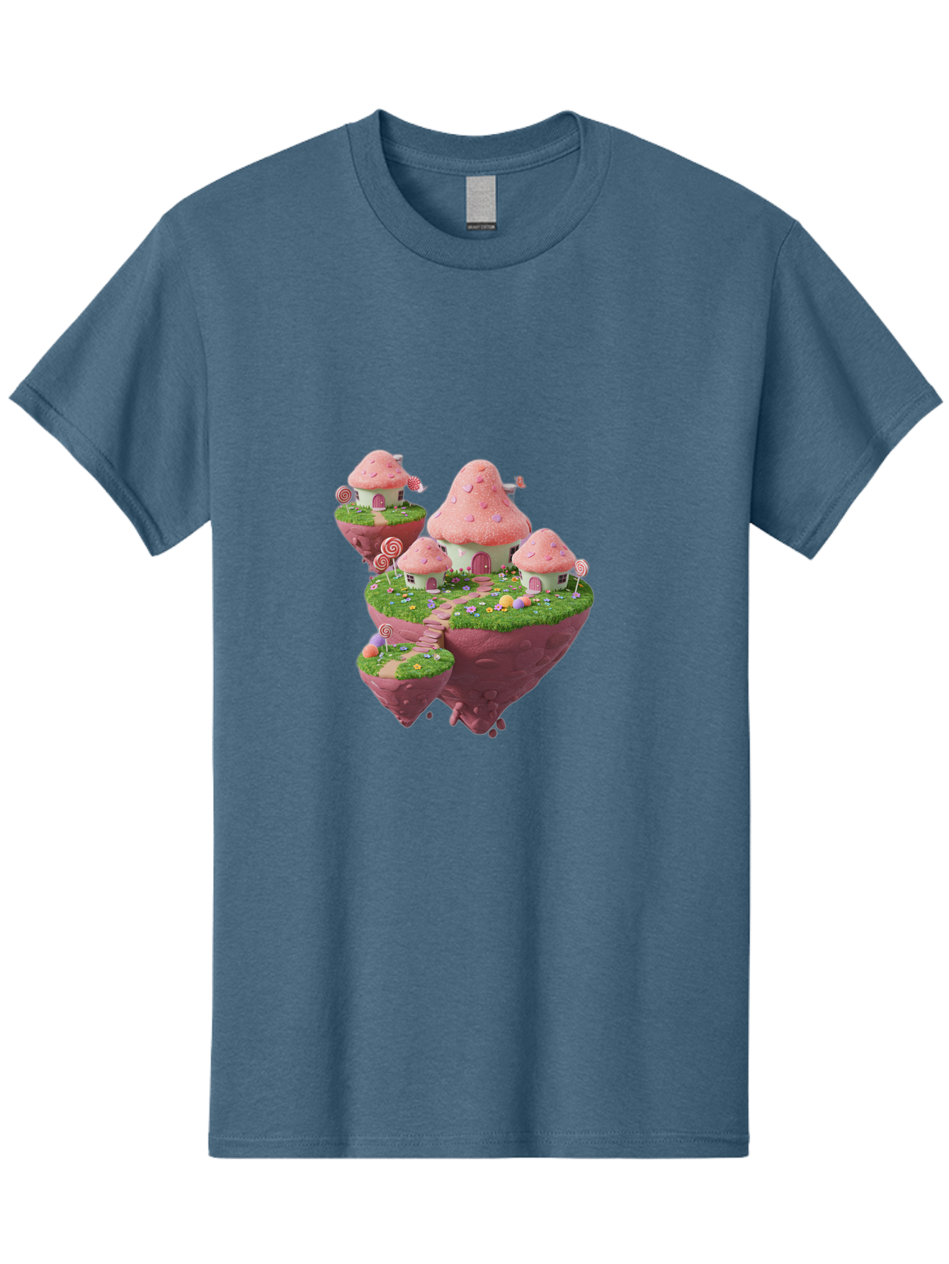 Candy-Land-Mushroom-Houses Men'S Graphic Tee, 100% Cotton, Comfortable Casual Summer Wear, Machine Washable, Vintage Camera, Old Camera, Antique Camera, Black Camera, Classic Photography, Photography Equipment, Nostalgic Device, Film Camera, Baj374