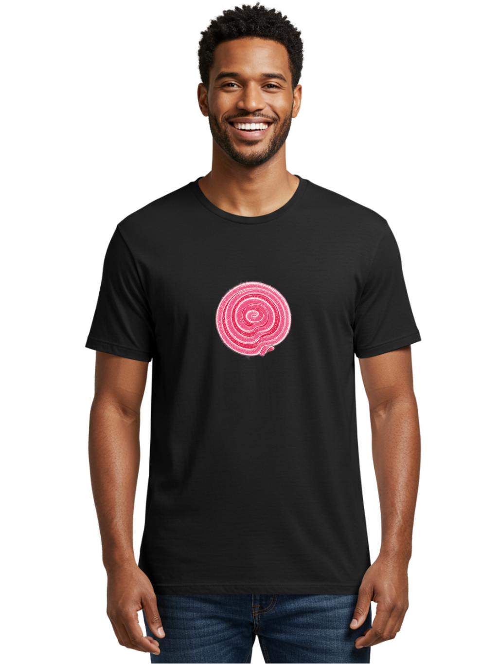 Candy-Swirl Men'S Graphic Tee, 100% Cotton, Comfortable Casual Summer Wear, Machine Washable, Vintage Camera, Old Camera, Antique Camera, Black Camera, Classic Photography, Photography Equipment, Nostalgic Device, Film Camera, Camera Art Baj375