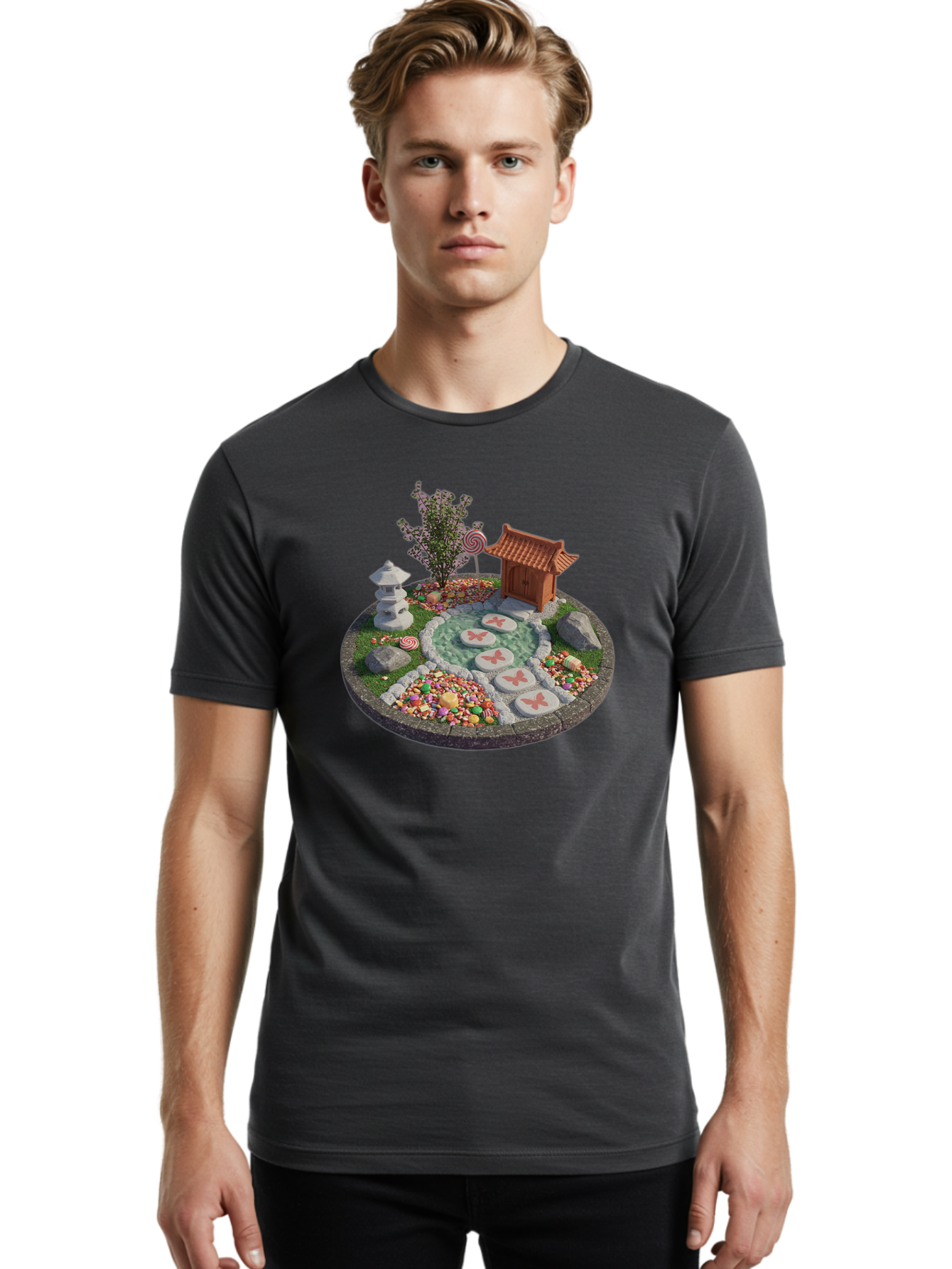 Candy-Zen-Garden Men'S Graphic Tee, 100% Cotton, Comfortable Casual Summer Wear, Machine Washable, Vintage Camera, Old Camera, Antique Camera, Black Camera, Classic Photography, Photography Equipment, Nostalgic Device, Film Camera, Camera Art Baj376