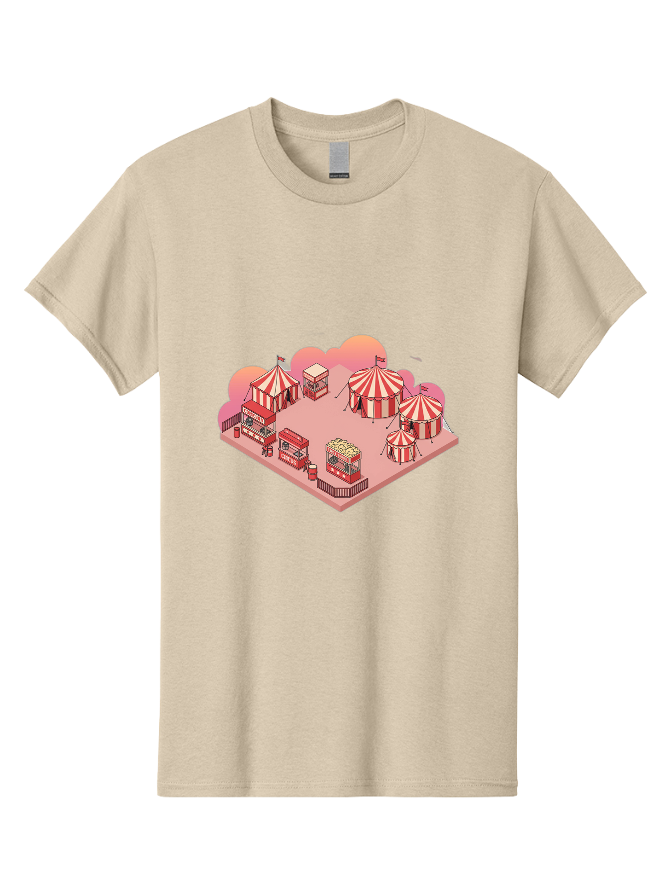 Carnival-Scene-1 Men'S Graphic Tee, 100% Cotton, Comfortable Casual Summer Wear, Machine Washable, Vintage Camera, Old Camera, Antique Camera, Black Camera, Classic Photography, Photography Equipment, Nostalgic Device, Film Camera, Camera Art Baj380