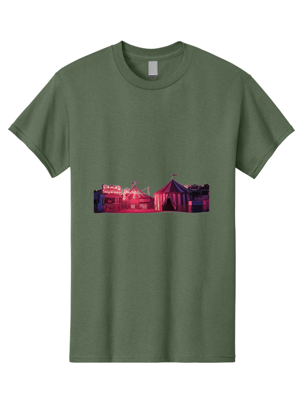 Carnival-Scene-2 Men'S Graphic Tee, 100% Cotton, Comfortable Casual Summer Wear, Machine Washable, Vintage Camera, Old Camera, Antique Camera, Black Camera, Classic Photography, Photography Equipment, Nostalgic Device, Film Camera, Camera Art Baj381