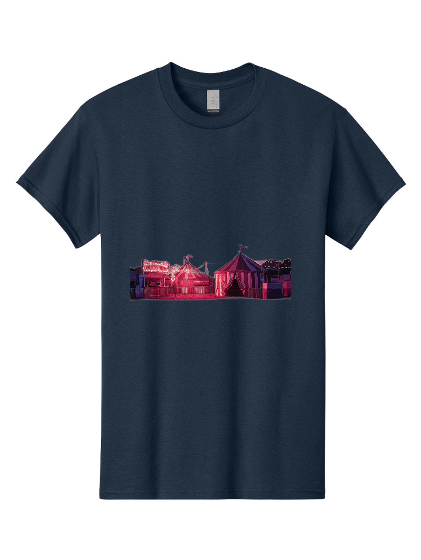 Carnival-Scene-2 Men'S Graphic Tee, 100% Cotton, Comfortable Casual Summer Wear, Machine Washable, Vintage Camera, Old Camera, Antique Camera, Black Camera, Classic Photography, Photography Equipment, Nostalgic Device, Film Camera, Camera Art Baj381
