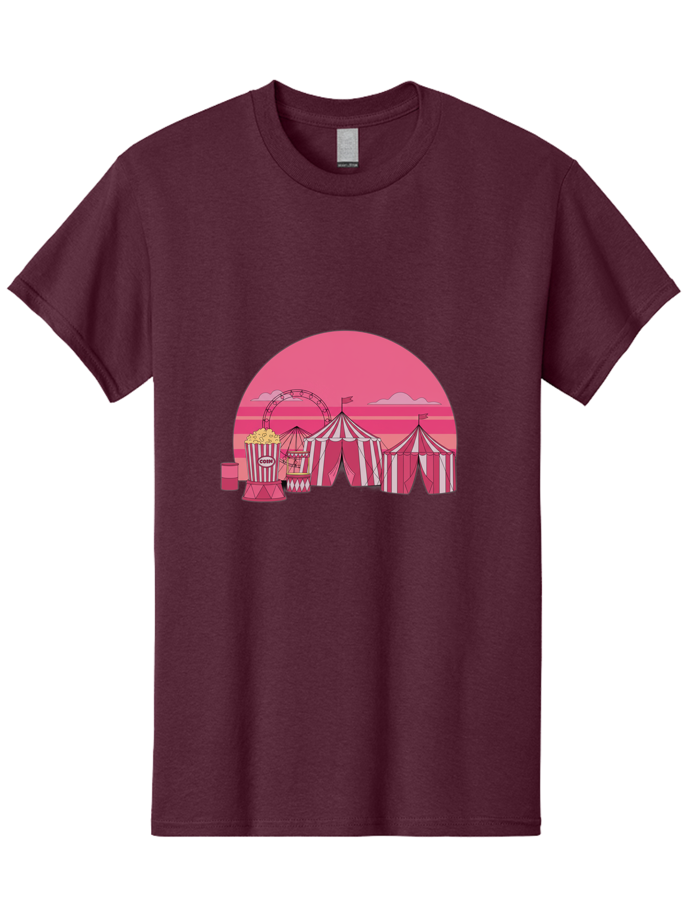 Carnival-Scene Men'S Graphic Tee, 100% Cotton, Comfortable Casual Summer Wear, Machine Washable, Vintage Camera, Old Camera, Antique Camera, Black Camera, Classic Photography, Photography Equipment, Nostalgic Device, Film Camera, Camera Art Baj382