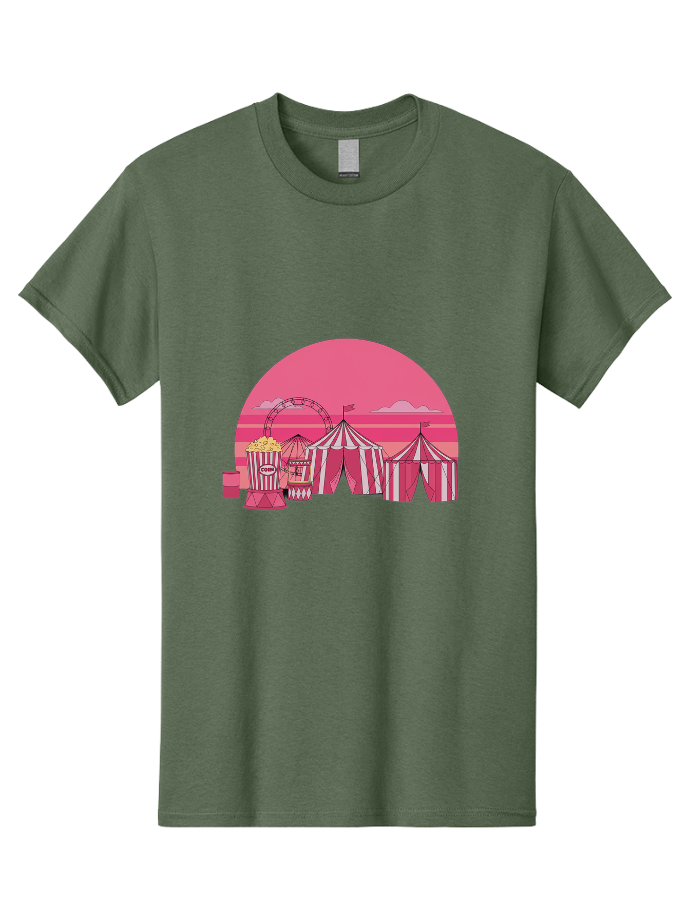 Carnival-Scene Men'S Graphic Tee, 100% Cotton, Comfortable Casual Summer Wear, Machine Washable, Vintage Camera, Old Camera, Antique Camera, Black Camera, Classic Photography, Photography Equipment, Nostalgic Device, Film Camera, Camera Art Baj382