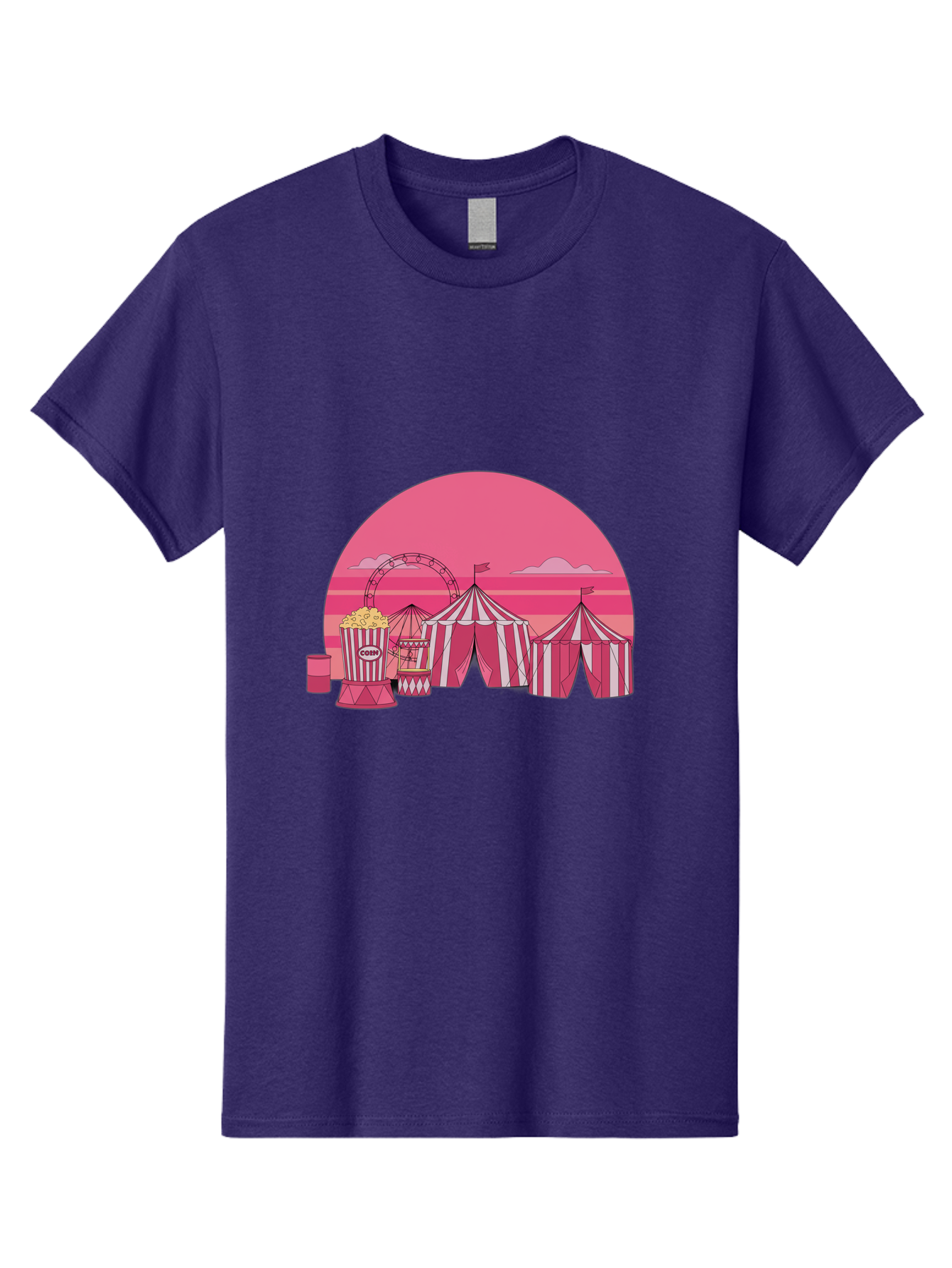 Carnival-Scene Men'S Graphic Tee, 100% Cotton, Comfortable Casual Summer Wear, Machine Washable, Vintage Camera, Old Camera, Antique Camera, Black Camera, Classic Photography, Photography Equipment, Nostalgic Device, Film Camera, Camera Art Baj382