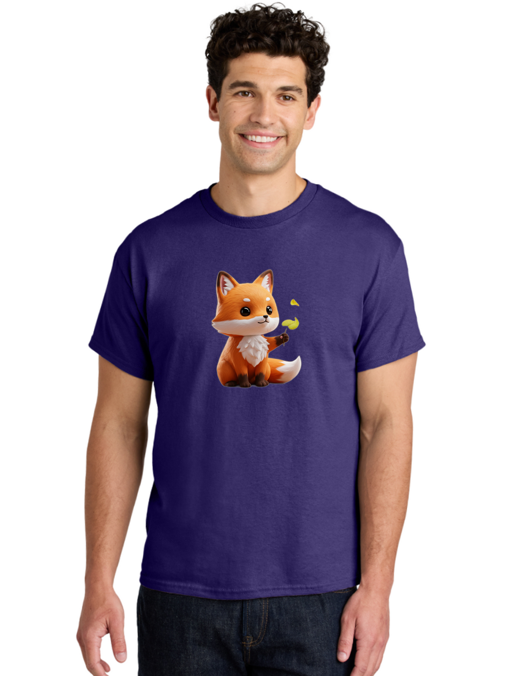 Cartoon-Fox-2 Men'S Graphic Tee, 100% Cotton, Comfortable Casual Summer Wear, Machine Washable, Vintage Camera, Old Camera, Antique Camera, Black Camera, Classic Photography, Photography Equipment, Nostalgic Device, Film Camera, Camera Art Baj384