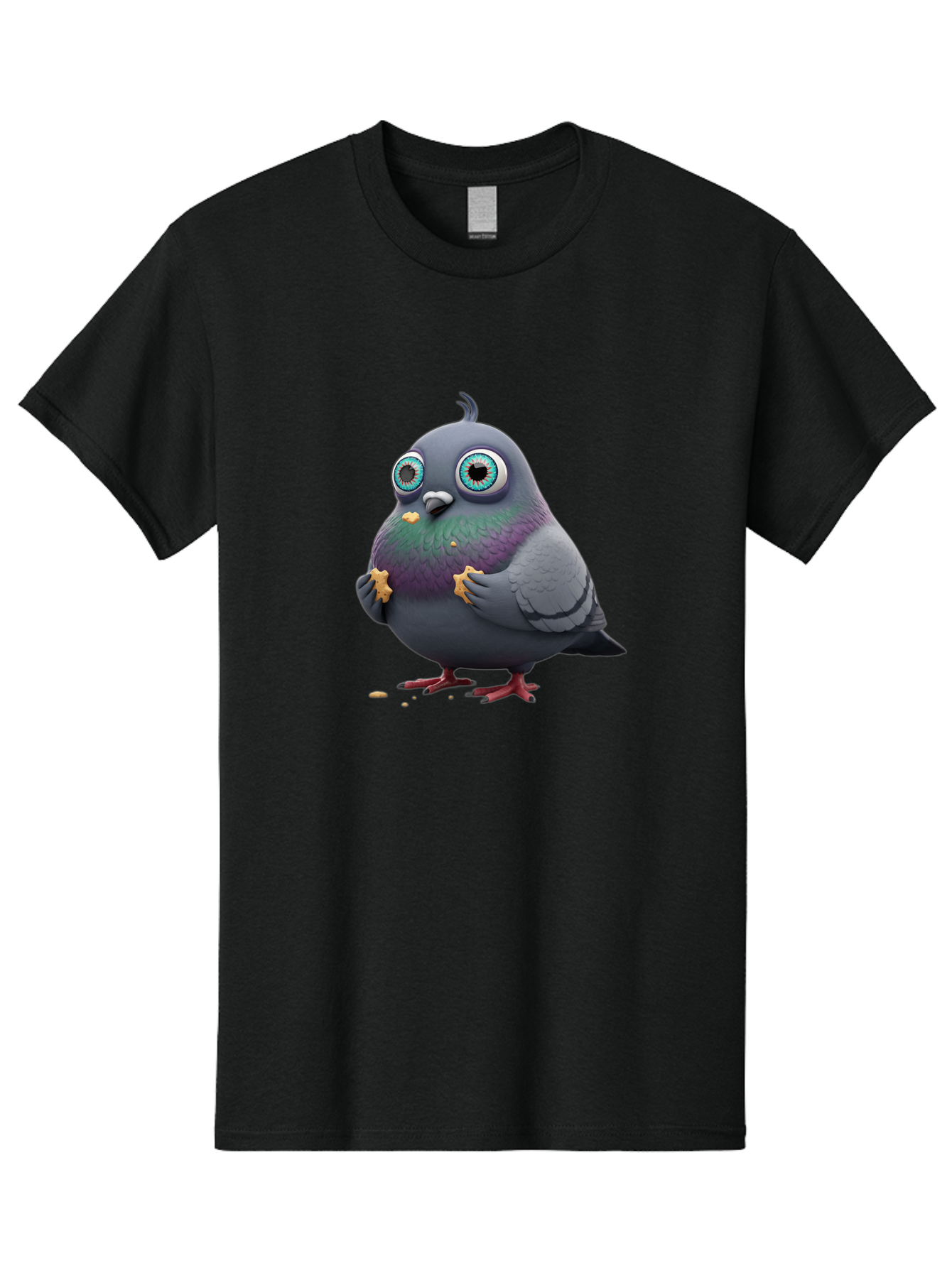 Cartoon-Pigeon Men'S Graphic Tee, 100% Cotton, Comfortable Casual Summer Wear, Machine Washable, Vintage Camera, Old Camera, Antique Camera, Black Camera, Classic Photography, Photography Equipment, Nostalgic Device, Film Camera, Camera Art Baj387
