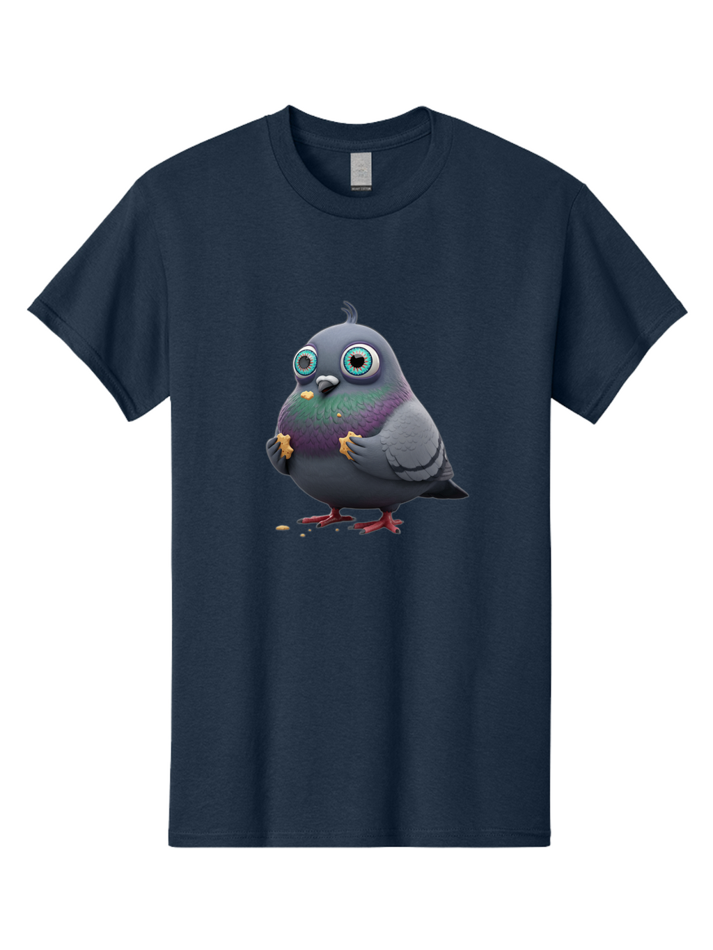 Cartoon-Pigeon Men'S Graphic Tee, 100% Cotton, Comfortable Casual Summer Wear, Machine Washable, Vintage Camera, Old Camera, Antique Camera, Black Camera, Classic Photography, Photography Equipment, Nostalgic Device, Film Camera, Camera Art Baj387