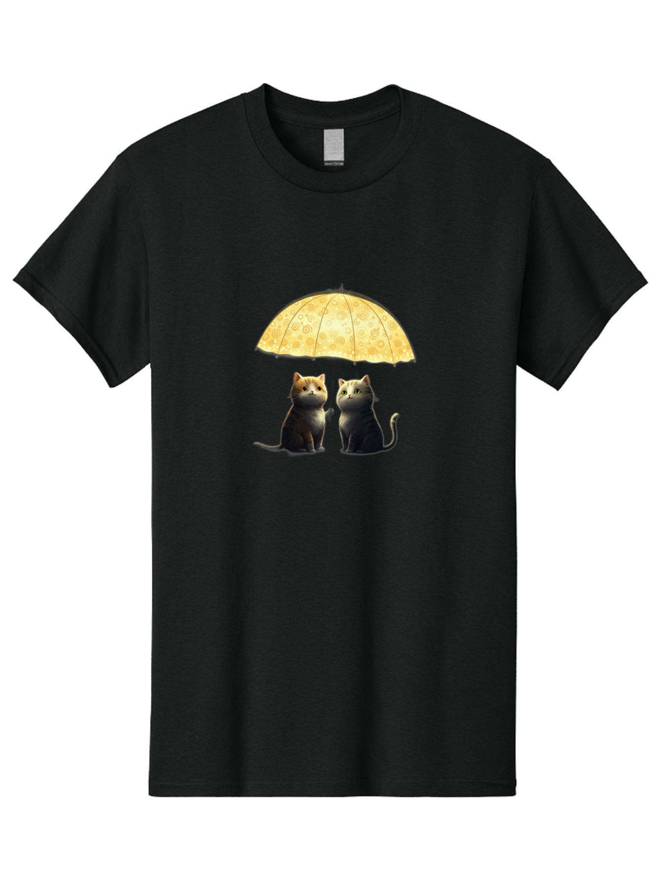 Cats-Under-Umbrella Men'S Graphic Tee, 100% Cotton, Comfortable Casual Summer Wear, Machine Washable, Vintage Camera, Old Camera, Antique Camera, Black Camera, Classic Photography, Photography Equipment, Nostalgic Device, Film Camera, Baj391