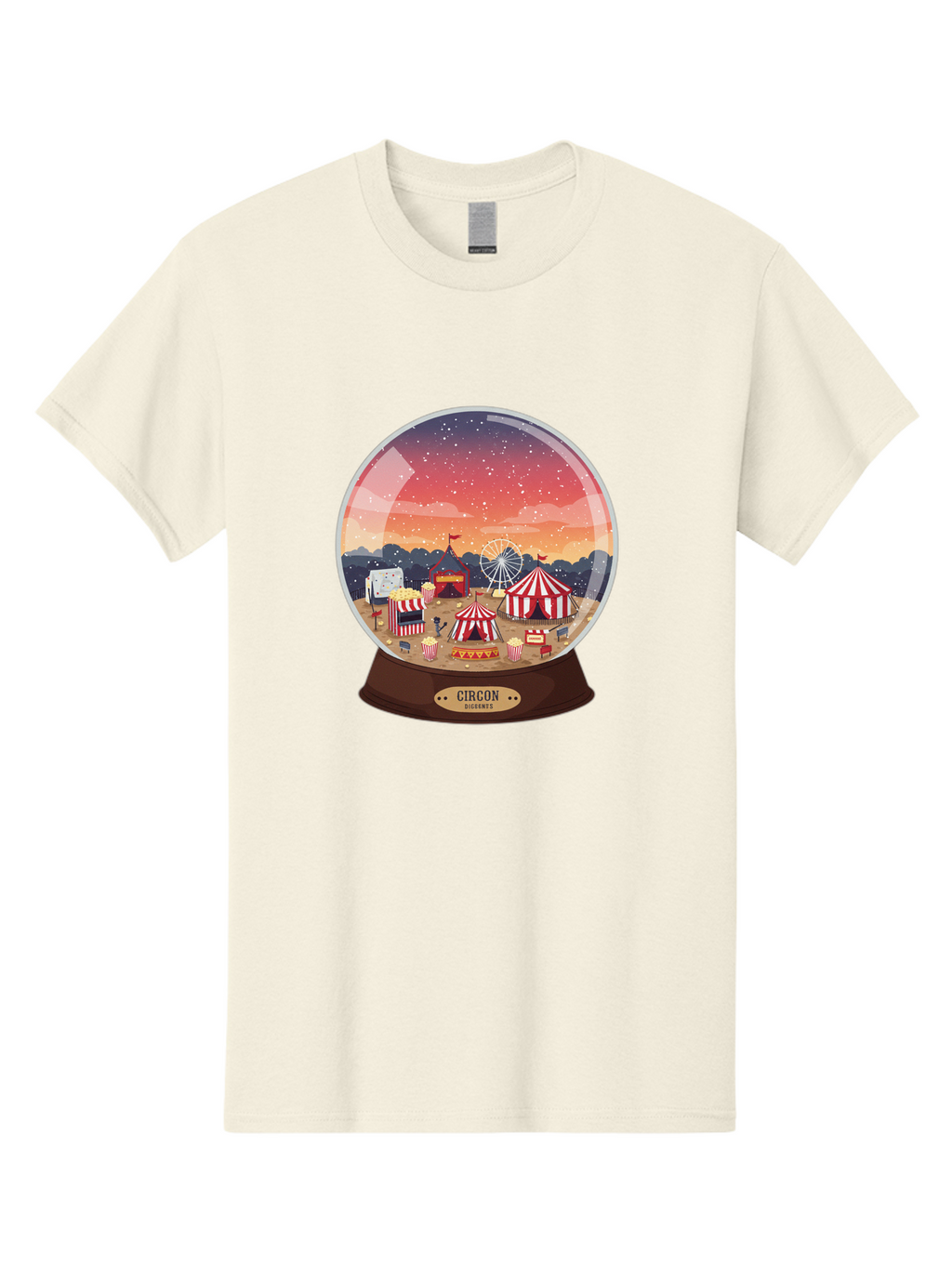 Circon-Snowglobe Men'S Graphic Tee, 100% Cotton, Comfortable Casual Summer Wear, Machine Washable, Vintage Camera, Old Camera, Antique Camera, Black Camera, Classic Photography, Photography Equipment, Nostalgic Device, Film Camera, Camera Art Baj396