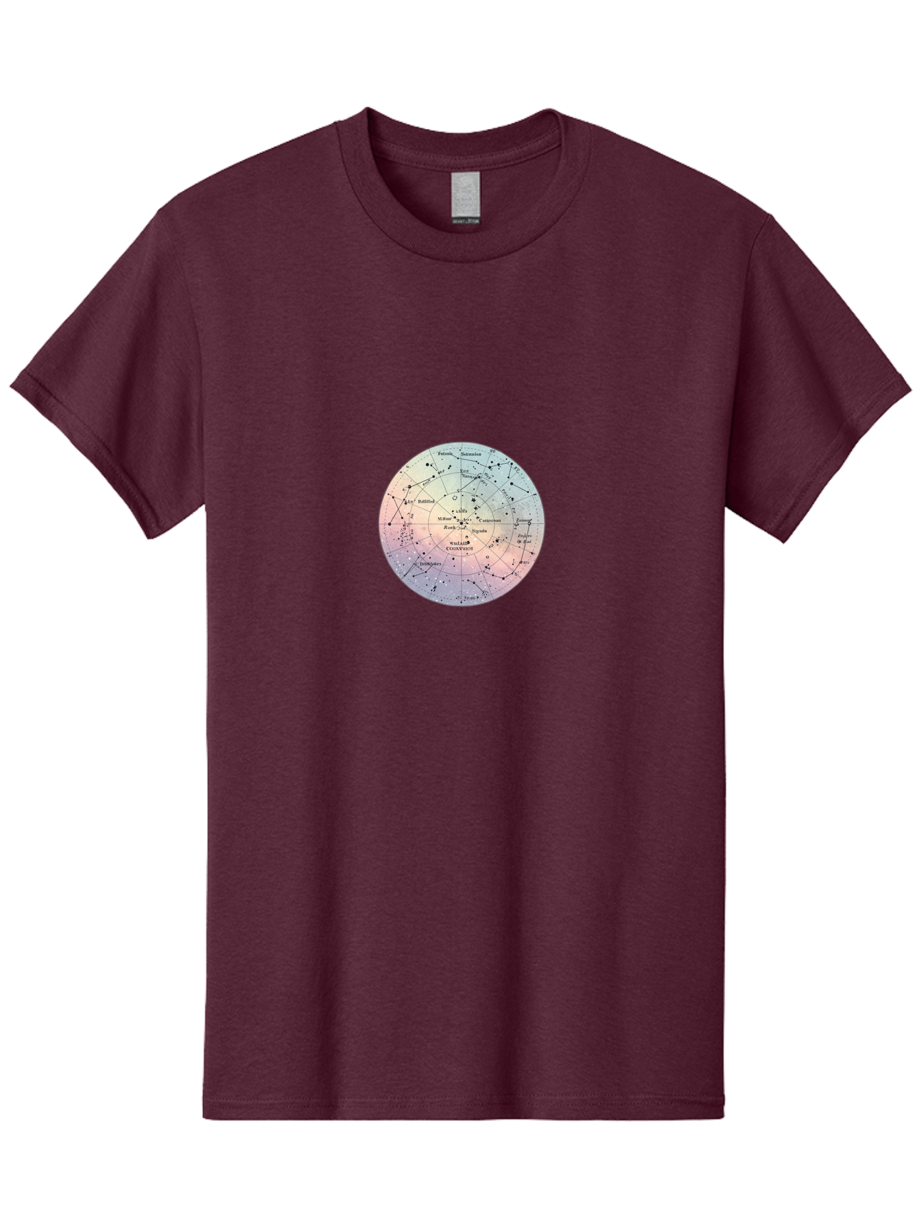 Circumpolar-Star-Chart Men'S Graphic Tee, 100% Cotton, Comfortable Casual Summer Wear, Machine Washable, Vintage Camera, Old Camera, Antique Camera, Black Camera, Classic Photography, Photography Equipment, Nostalgic Device, Film Camera, Baj397
