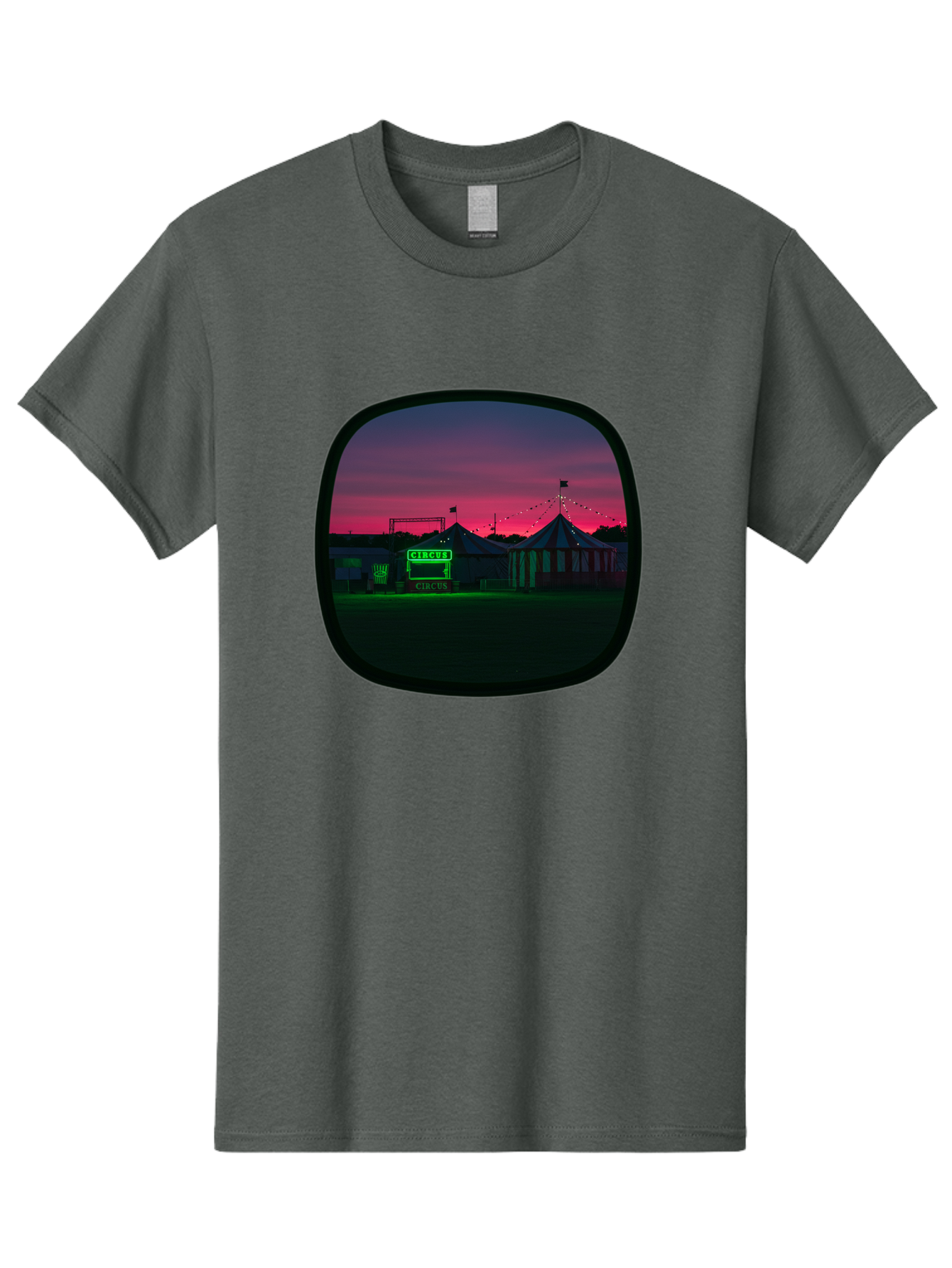 Circus-1 Men'S Graphic Tee, 100% Cotton, Comfortable Casual Summer Wear, Machine Washable, Vintage Camera, Old Camera, Antique Camera, Black Camera, Classic Photography, Photography Equipment, Nostalgic Device, Film Camera, Camera Art Baj398