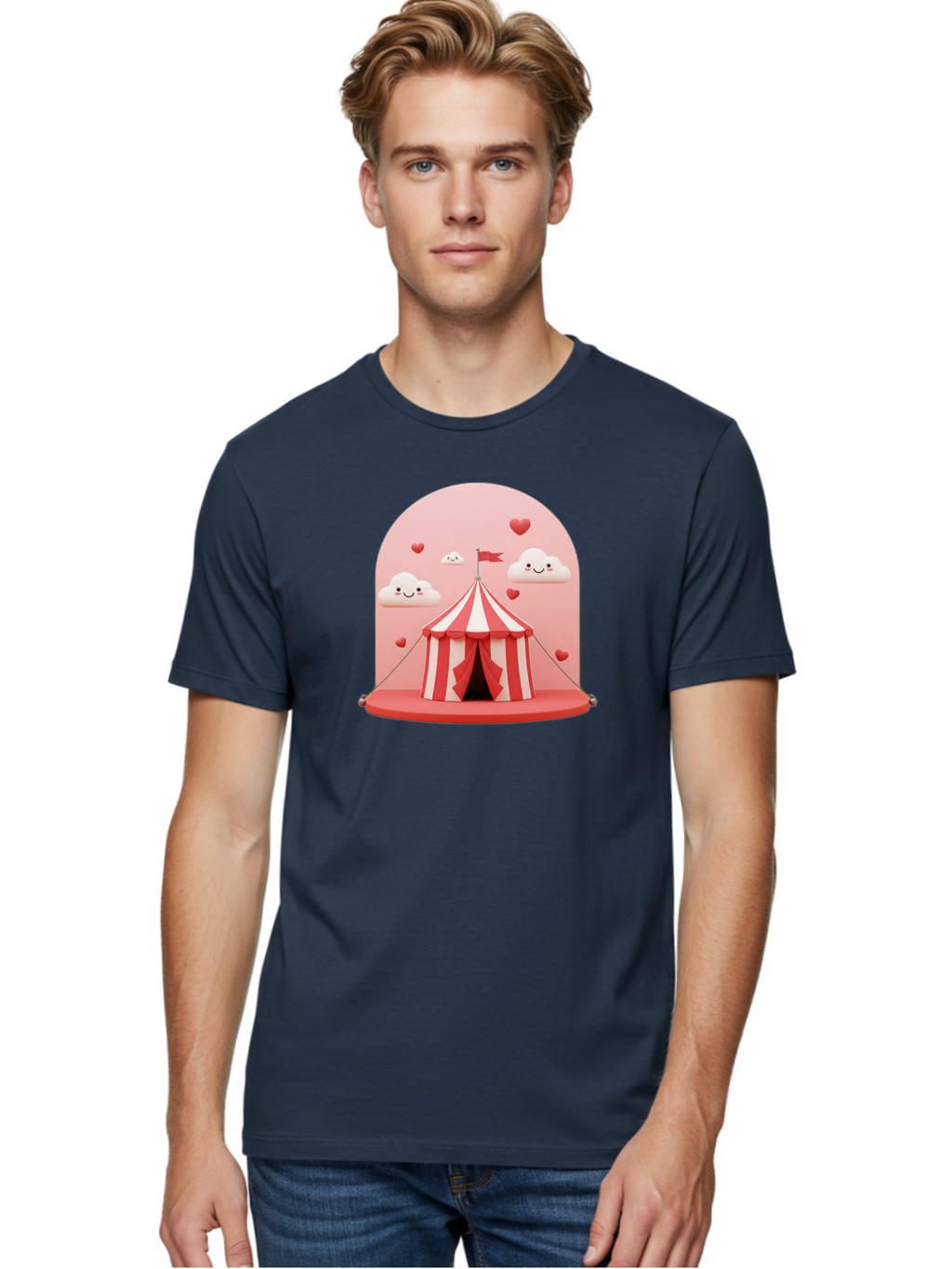 Circus-Tent-1 Men'S Graphic Tee, 100% Cotton, Comfortable Casual Summer Wear, Machine Washable, Vintage Camera, Old Camera, Antique Camera, Black Camera, Classic Photography, Photography Equipment, Nostalgic Device, Film Camera, Camera Art Baj399
