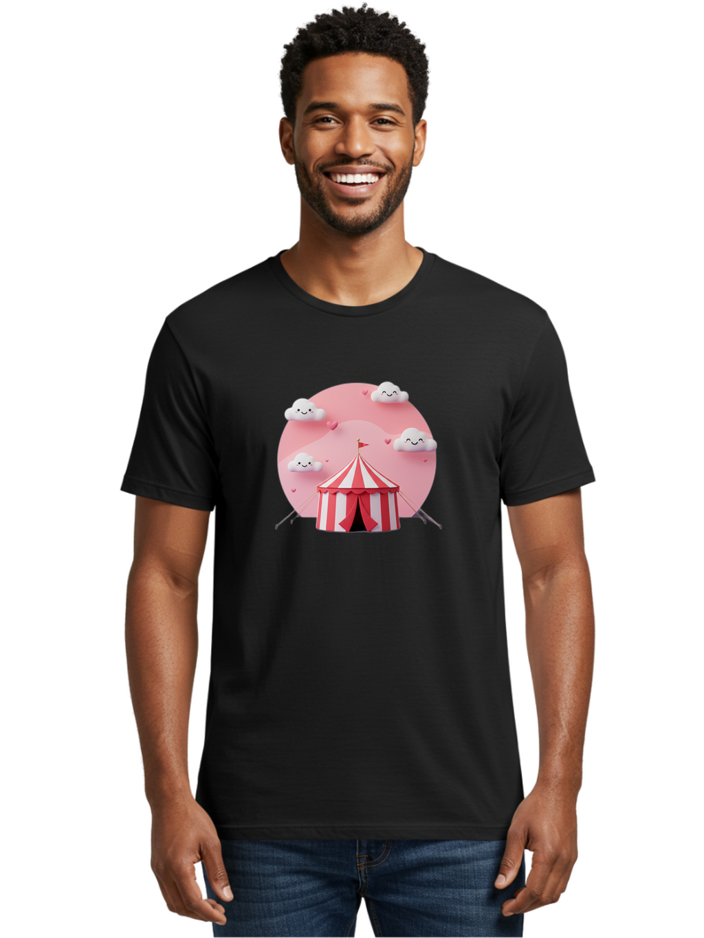 Circus-Tent-2 Men'S Graphic Tee, 100% Cotton, Comfortable Casual Summer Wear, Machine Washable, Vintage Camera, Old Camera, Antique Camera, Black Camera, Classic Photography, Photography Equipment, Nostalgic Device, Film Camera, Camera Art Baj400