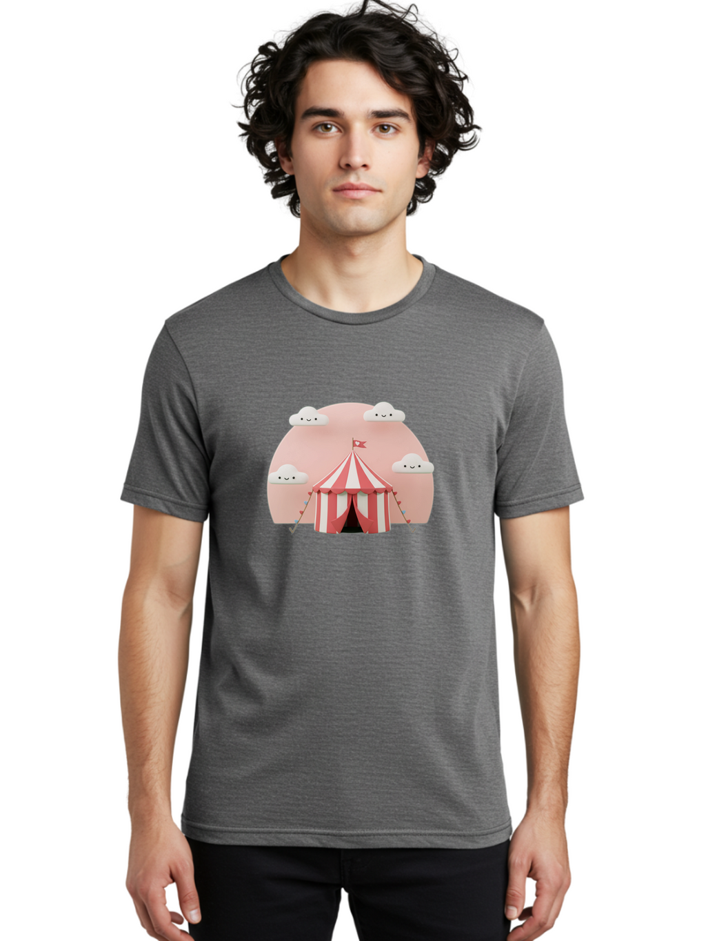 Circus-Tent Men'S Graphic Tee, 100% Cotton, Comfortable Casual Summer Wear, Machine Washable, Vintage Camera, Old Camera, Antique Camera, Black Camera, Classic Photography, Photography Equipment, Nostalgic Device, Film Camera, Camera Art Baj404