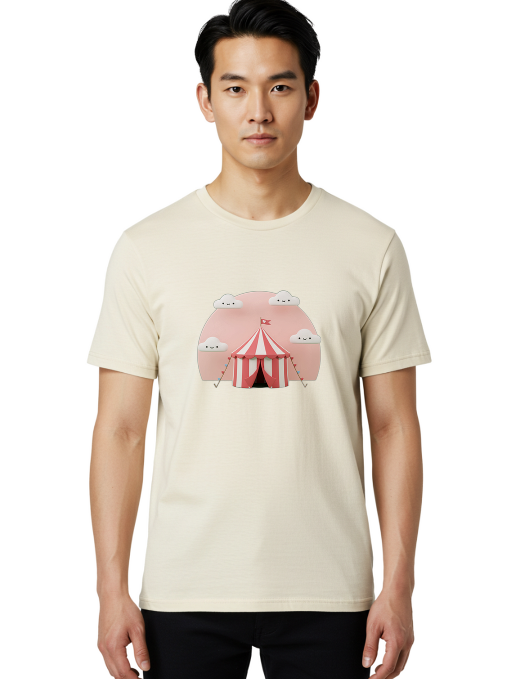 Circus-Tent Men'S Graphic Tee, 100% Cotton, Comfortable Casual Summer Wear, Machine Washable, Vintage Camera, Old Camera, Antique Camera, Black Camera, Classic Photography, Photography Equipment, Nostalgic Device, Film Camera, Camera Art Baj404