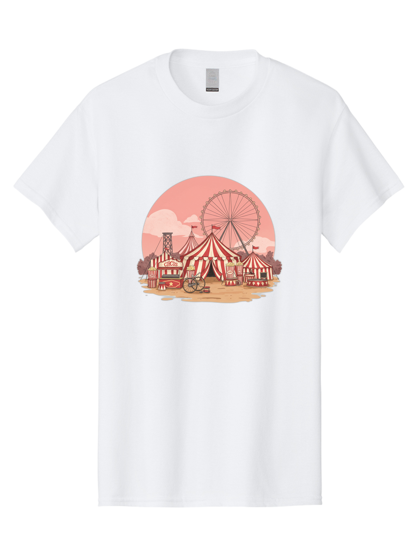 Circus Men'S Graphic Tee, 100% Cotton, Comfortable Casual Summer Wear, Machine Washable, Vintage Camera, Old Camera, Antique Camera, Black Camera, Classic Photography, Photography Equipment, Nostalgic Device, Film Camera, Camera Art Baj405