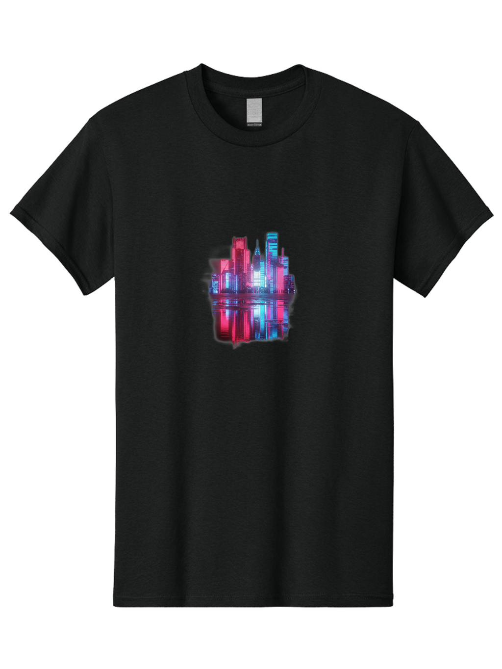 Cityscape-Illustration Men'S Graphic Tee, 100% Cotton, Comfortable Casual Summer Wear, Machine Washable, Vintage Camera, Old Camera, Antique Camera, Black Camera, Classic Photography, Photography Equipment, Nostalgic Device, Film Camera, Baj407
