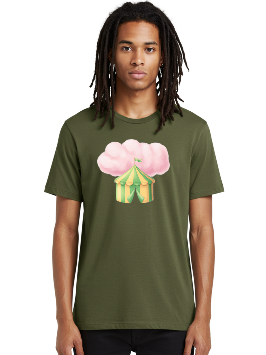 Cotton-Candy-Tent Men'S Graphic Tee, 100% Cotton, Comfortable Casual Summer Wear, Machine Washable, Vintage Camera, Old Camera, Antique Camera, Black Camera, Classic Photography, Photography Equipment, Nostalgic Device, Film Camera, Camera Art Baj416