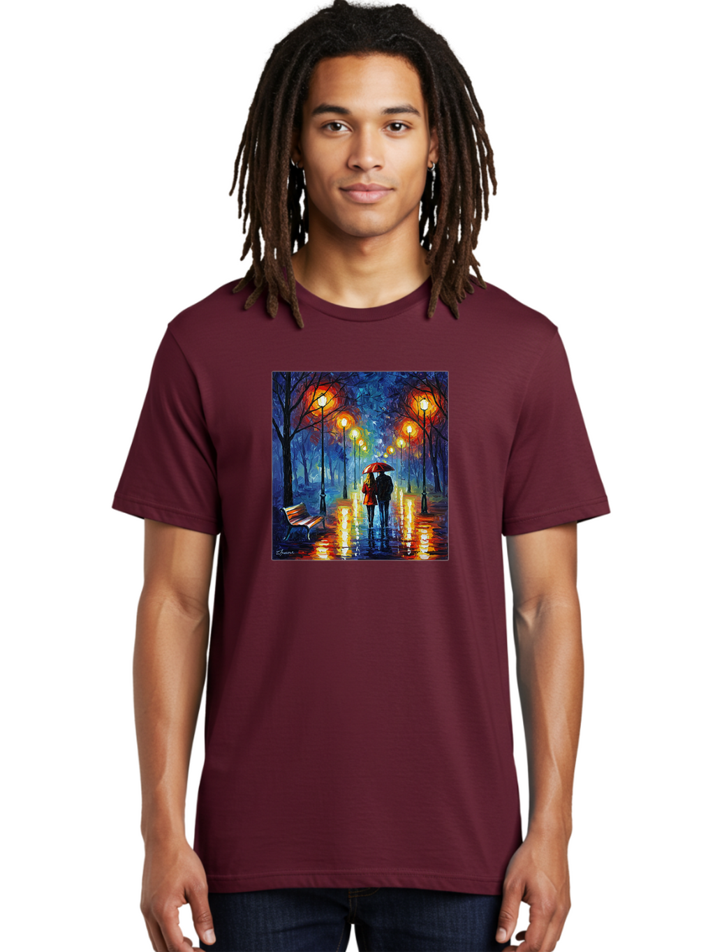 Couple-Under-Umbrella Men'S Graphic Tee, 100% Cotton, Comfortable Casual Summer Wear, Machine Washable, Vintage Camera, Old Camera, Antique Camera, Black Camera, Classic Photography, Photography Equipment, Nostalgic Device, Film Camera, Baj418