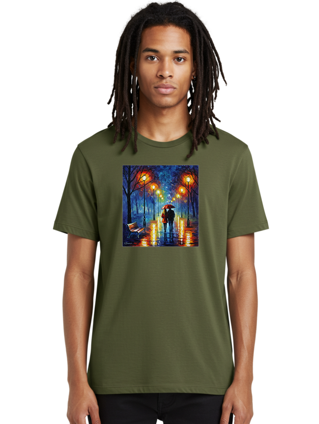 Couple-Under-Umbrella Men'S Graphic Tee, 100% Cotton, Comfortable Casual Summer Wear, Machine Washable, Vintage Camera, Old Camera, Antique Camera, Black Camera, Classic Photography, Photography Equipment, Nostalgic Device, Film Camera, Baj418