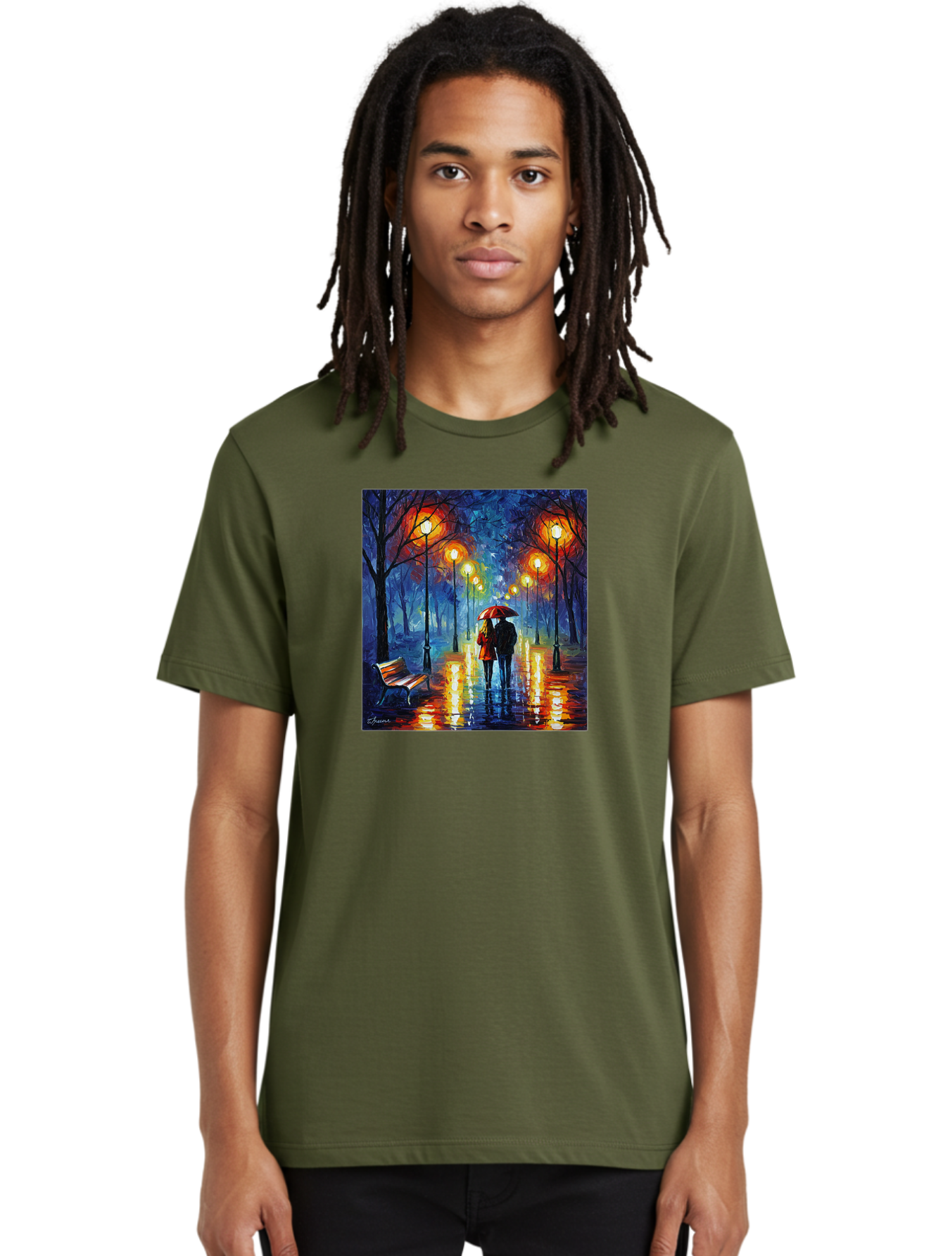 Couple-Under-Umbrella Men'S Graphic Tee, 100% Cotton, Comfortable Casual Summer Wear, Machine Washable, Vintage Camera, Old Camera, Antique Camera, Black Camera, Classic Photography, Photography Equipment, Nostalgic Device, Film Camera, Baj418