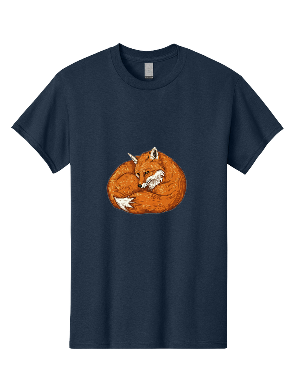 Curled-Fox-1 Men'S Graphic Tee, 100% Cotton, Comfortable Casual Summer Wear, Machine Washable, Vintage Camera, Old Camera, Antique Camera, Black Camera, Classic Photography, Photography Equipment, Nostalgic Device, Film Camera, Camera Art Baj425