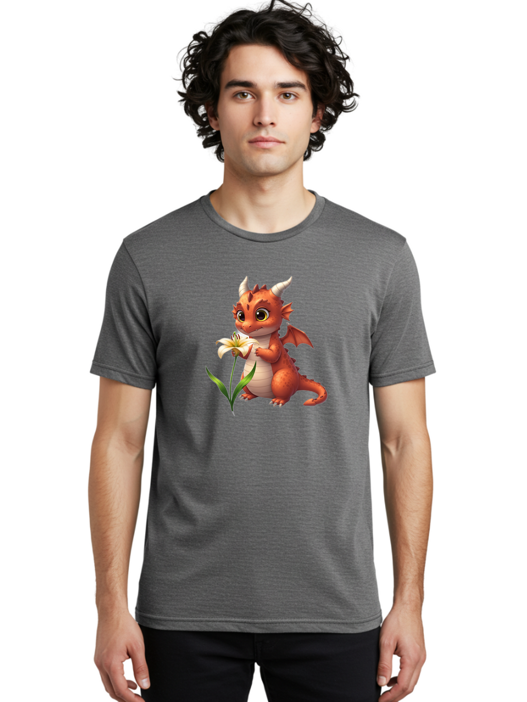 Cute-Cartoon-Dragon Men'S Graphic Tee, 100% Cotton, Comfortable Casual Summer Wear, Machine Washable, Vintage Camera, Old Camera, Antique Camera, Black Camera, Classic Photography, Photography Equipment, Nostalgic Device, Film Camera, Baj428
