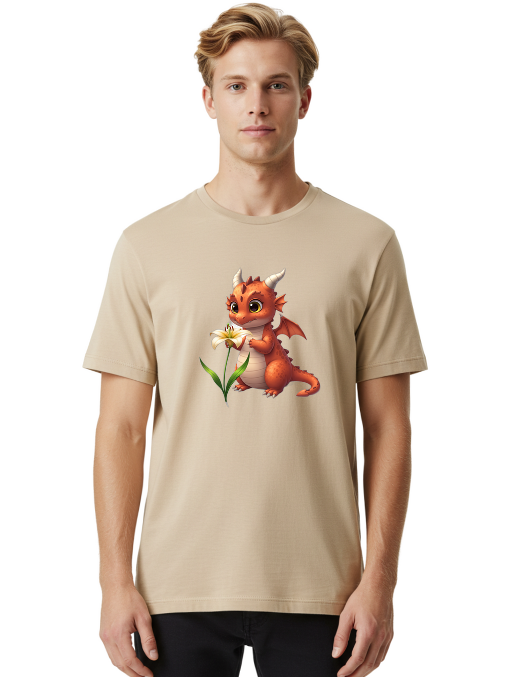 Cute-Cartoon-Dragon Men'S Graphic Tee, 100% Cotton, Comfortable Casual Summer Wear, Machine Washable, Vintage Camera, Old Camera, Antique Camera, Black Camera, Classic Photography, Photography Equipment, Nostalgic Device, Film Camera, Baj428