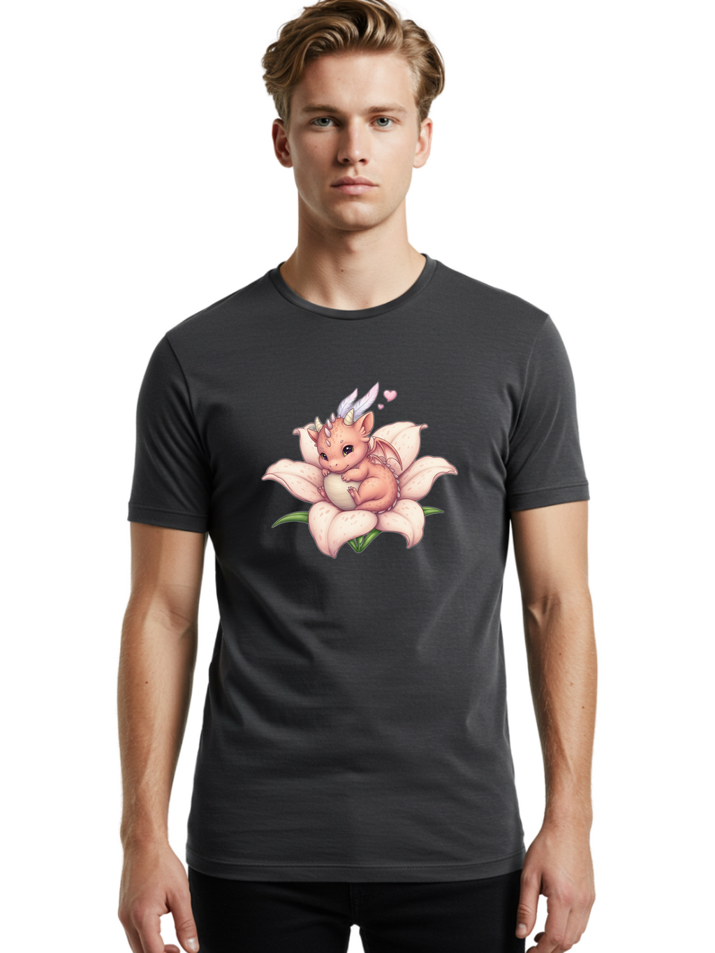 Cute-Dragon-On-Lily Men'S Graphic Tee, 100% Cotton, Comfortable Casual Summer Wear, Machine Washable, Vintage Camera, Old Camera, Antique Camera, Black Camera, Classic Photography, Photography Equipment, Nostalgic Device, Film Camera, Baj429
