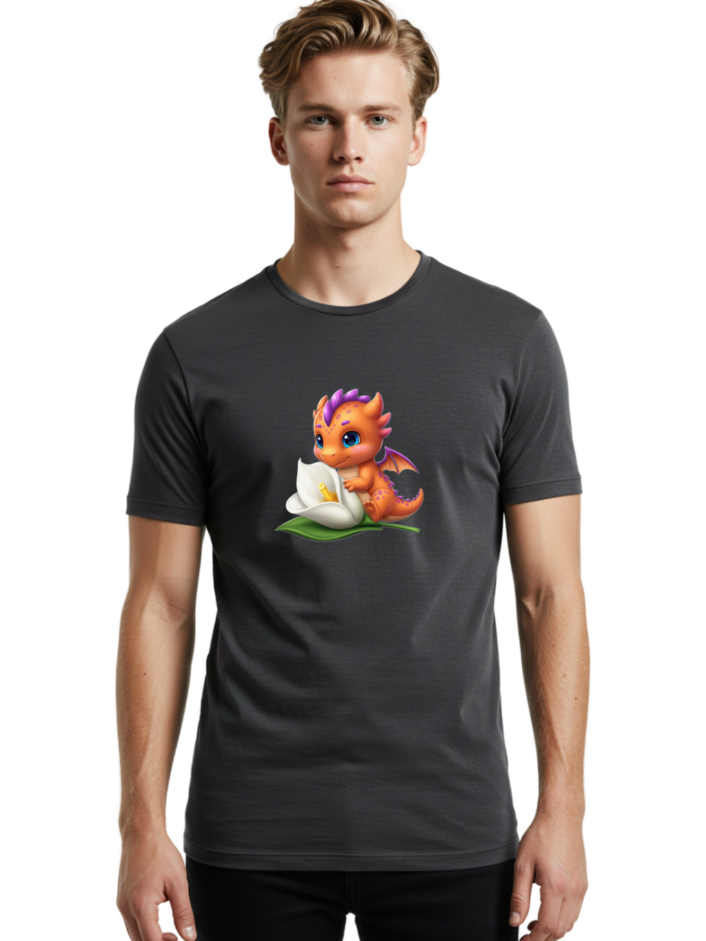 Cute-Dragon Men'S Graphic Tee, 100% Cotton, Comfortable Casual Summer Wear, Machine Washable, Vintage Camera, Old Camera, Antique Camera, Black Camera, Classic Photography, Photography Equipment, Nostalgic Device, Film Camera, Camera Art Baj430