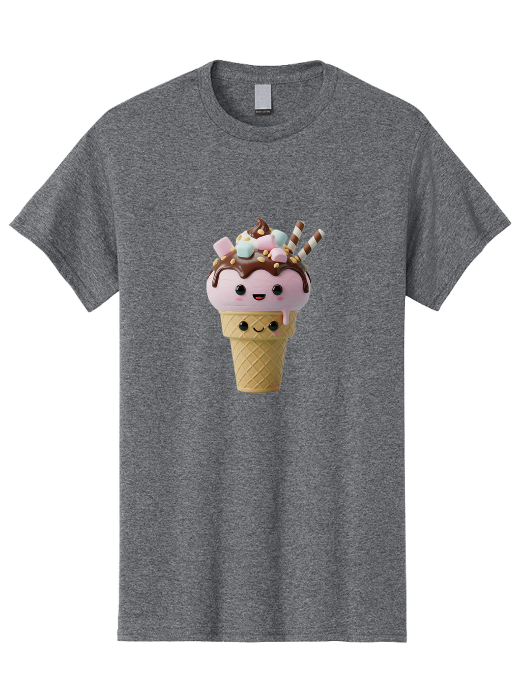 Cute-Ice-Cream Men'S Graphic Tee, 100% Cotton, Comfortable Casual Summer Wear, Machine Washable, Vintage Camera, Old Camera, Antique Camera, Black Camera, Classic Photography, Photography Equipment, Nostalgic Device, Film Camera, Camera Art Baj432