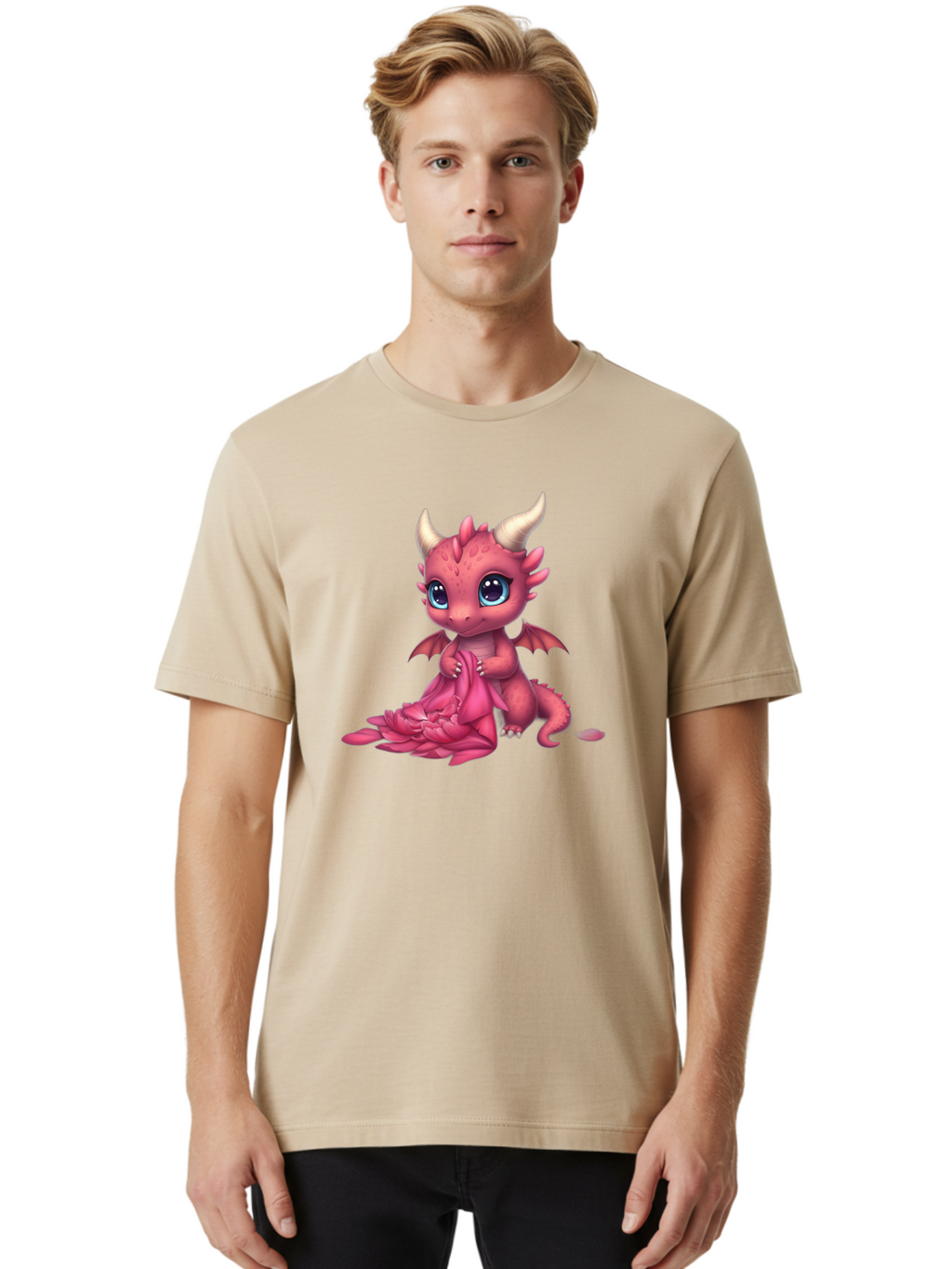 Cute-Pink-Dragon Men'S Graphic Tee, 100% Cotton, Comfortable Casual Summer Wear, Machine Washable, Vintage Camera, Old Camera, Antique Camera, Black Camera, Classic Photography, Photography Equipment, Nostalgic Device, Film Camera, Camera Art Baj433