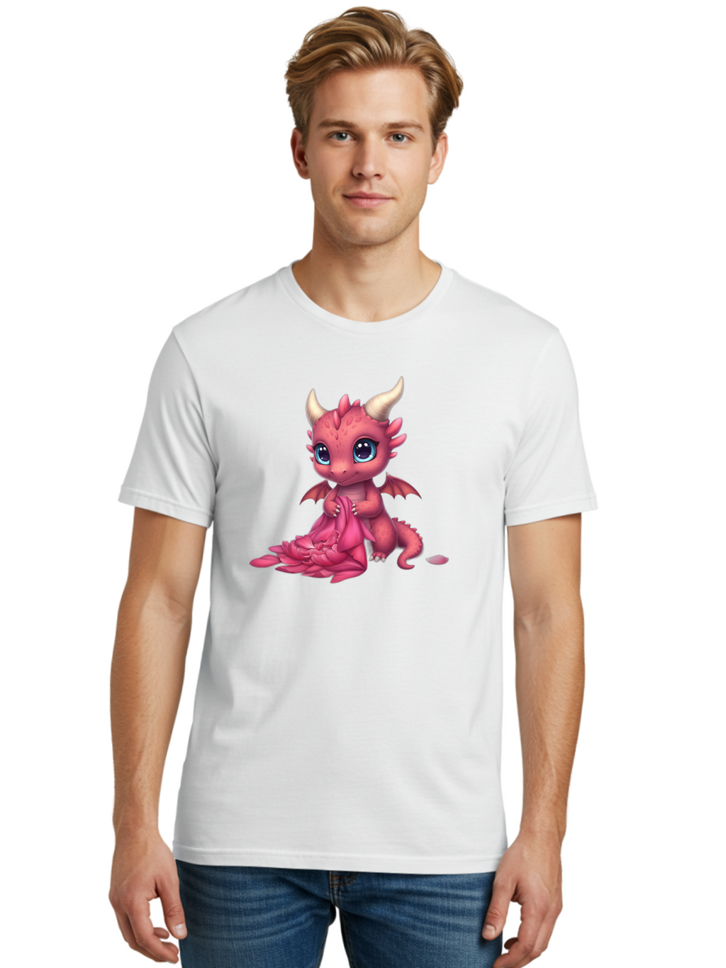 Cute-Pink-Dragon Men'S Graphic Tee, 100% Cotton, Comfortable Casual Summer Wear, Machine Washable, Vintage Camera, Old Camera, Antique Camera, Black Camera, Classic Photography, Photography Equipment, Nostalgic Device, Film Camera, Camera Art Baj433