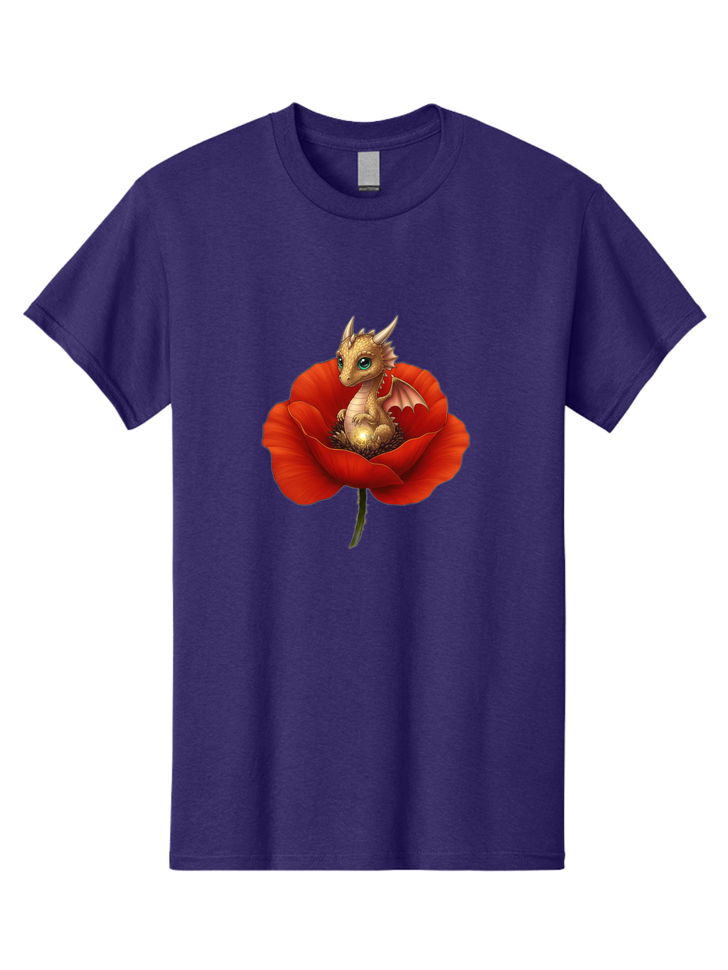 Dragon-In-Poppy-3 Men'S Graphic Tee, 100% Cotton, Comfortable Casual Summer Wear, Machine Washable, Vintage Camera, Old Camera, Antique Camera, Black Camera, Classic Photography, Photography Equipment, Nostalgic Device, Film Camera, Camera Art Baj443