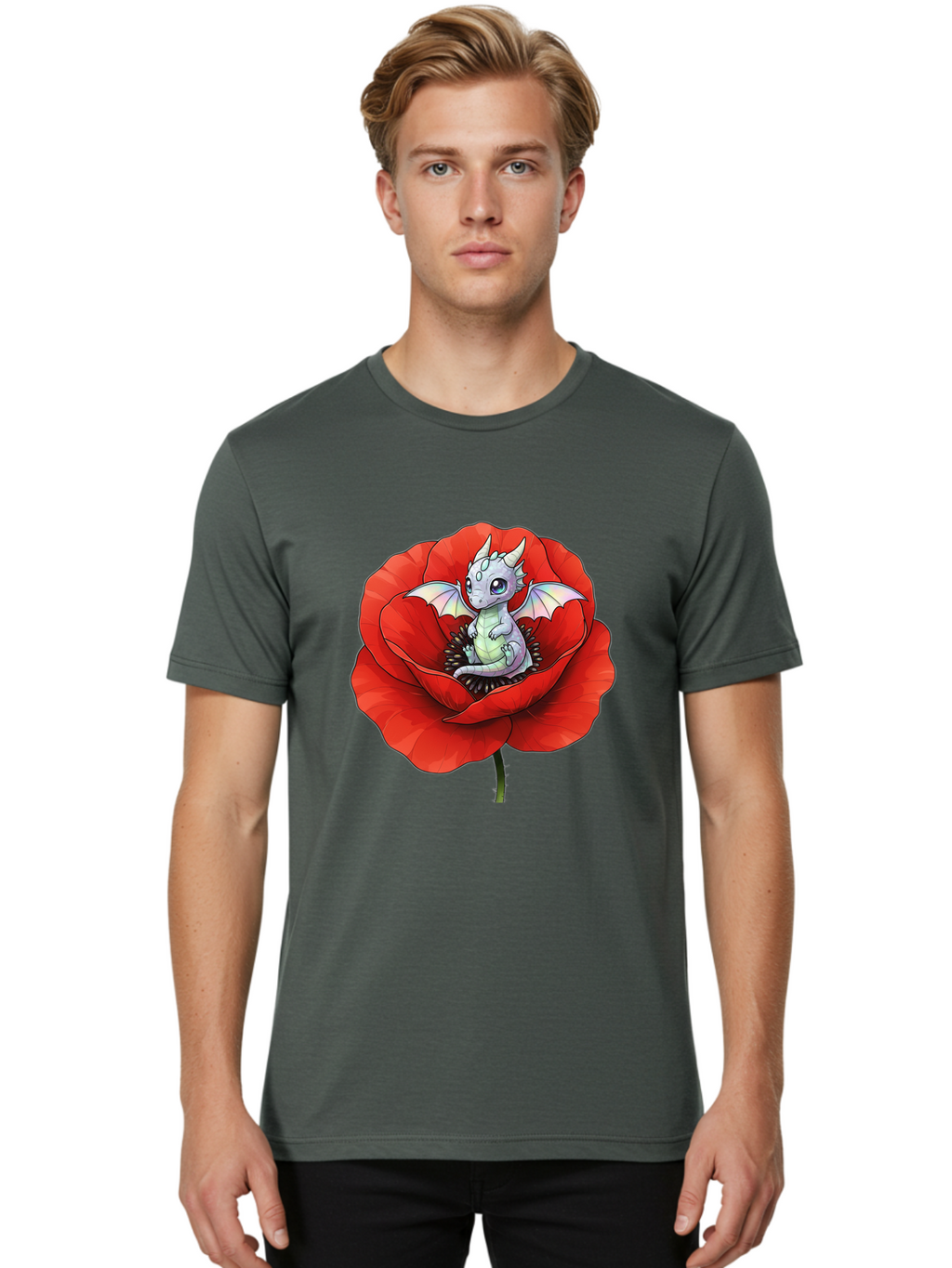 Dragon-In-Poppy Men'S Graphic Tee, 100% Cotton, Comfortable Casual Summer Wear, Machine Washable, Vintage Camera, Old Camera, Antique Camera, Black Camera, Classic Photography, Photography Equipment, Nostalgic Device, Film Camera, Camera Art Baj444