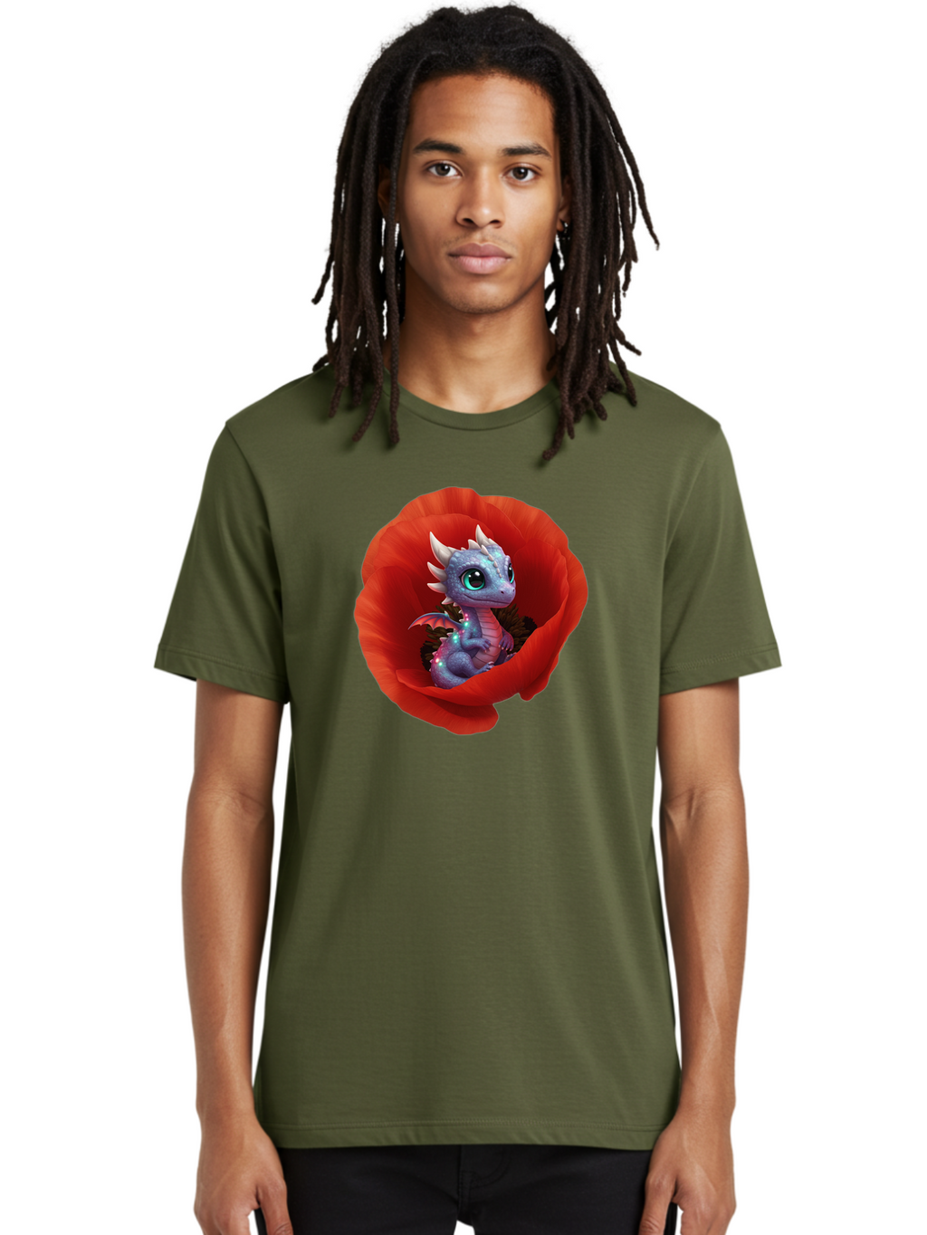 Dragon-In-Red-Flower Men'S Graphic Tee, 100% Cotton, Comfortable Casual Summer Wear, Machine Washable, Vintage Camera, Old Camera, Antique Camera, Black Camera, Classic Photography, Photography Equipment, Nostalgic Device, Film Camera, Baj445