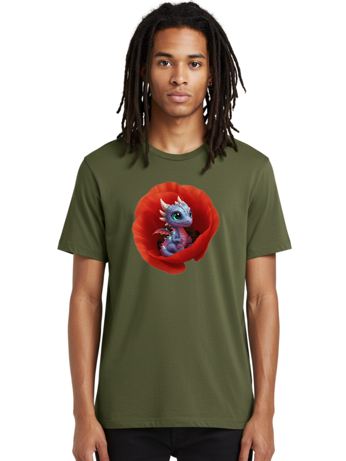 Dragon-In-Red-Flower Men'S Graphic Tee, 100% Cotton, Comfortable Casual Summer Wear, Machine Washable, Vintage Camera, Old Camera, Antique Camera, Black Camera, Classic Photography, Photography Equipment, Nostalgic Device, Film Camera, Baj445