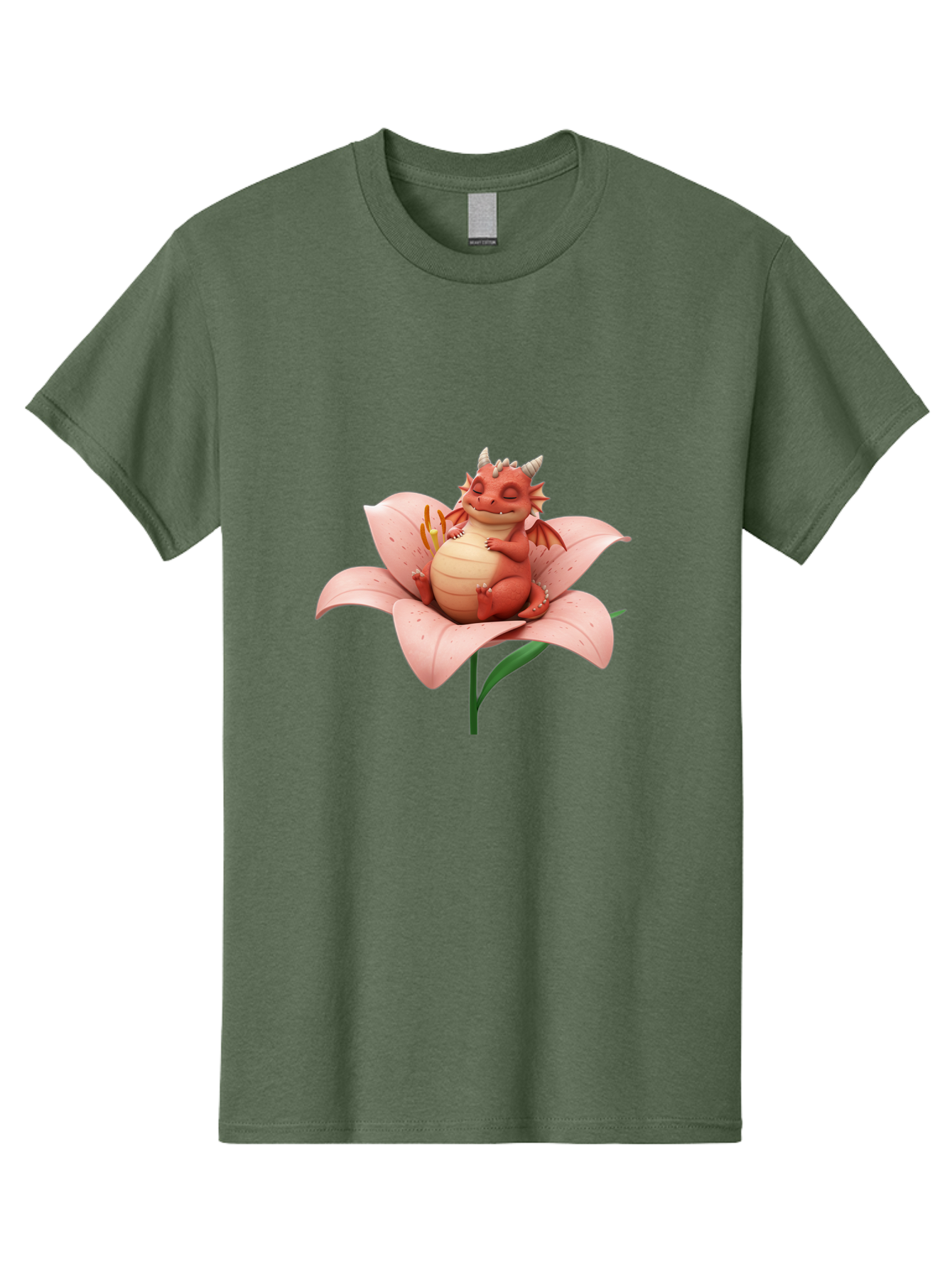 Dragon-On-Flower-2 Men'S Graphic Tee, 100% Cotton, Comfortable Casual Summer Wear, Machine Washable, Vintage Camera, Old Camera, Antique Camera, Black Camera, Classic Photography, Photography Equipment, Nostalgic Device, Film Camera, Baj454