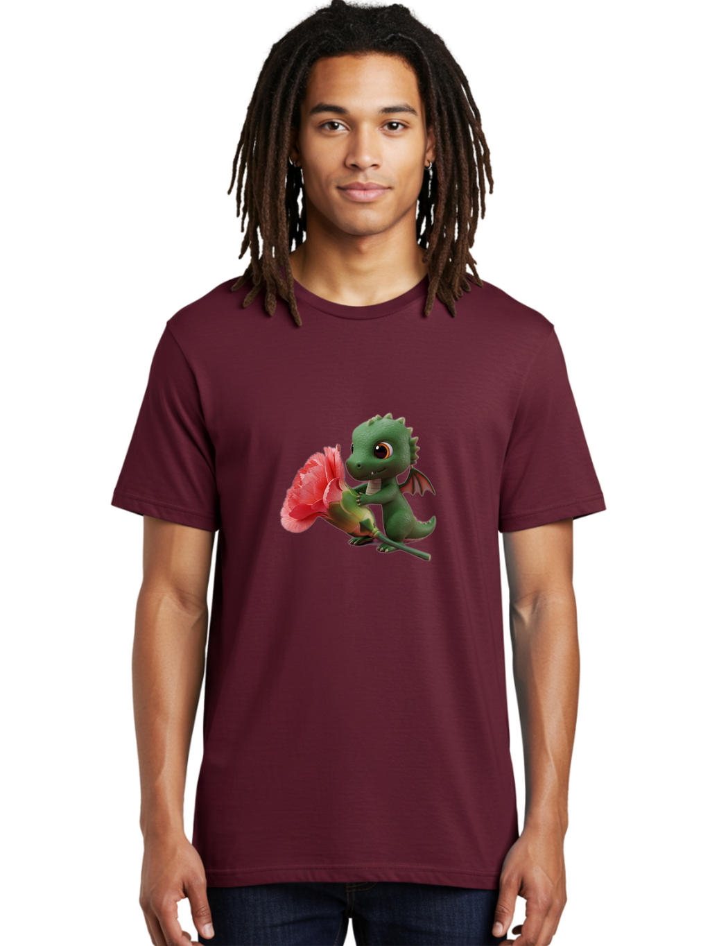 Dragon-With-Flower Men'S Graphic Tee, 100% Cotton, Comfortable Casual Summer Wear, Machine Washable, Vintage Camera, Old Camera, Antique Camera, Black Camera, Classic Photography, Photography Equipment, Nostalgic Device, Film Camera, Baj457
