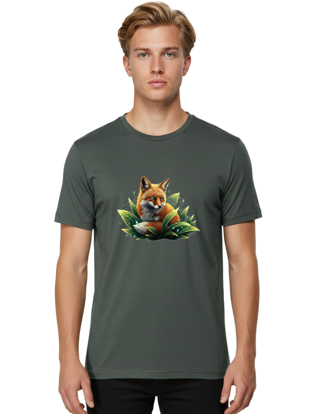 Fox-In-Leaves Men'S Graphic Tee, 100% Cotton, Comfortable Casual Summer Wear, Machine Washable, Vintage Camera, Old Camera, Antique Camera, Black Camera, Classic Photography, Photography Equipment, Nostalgic Device, Film Camera, Camera Art Baj470