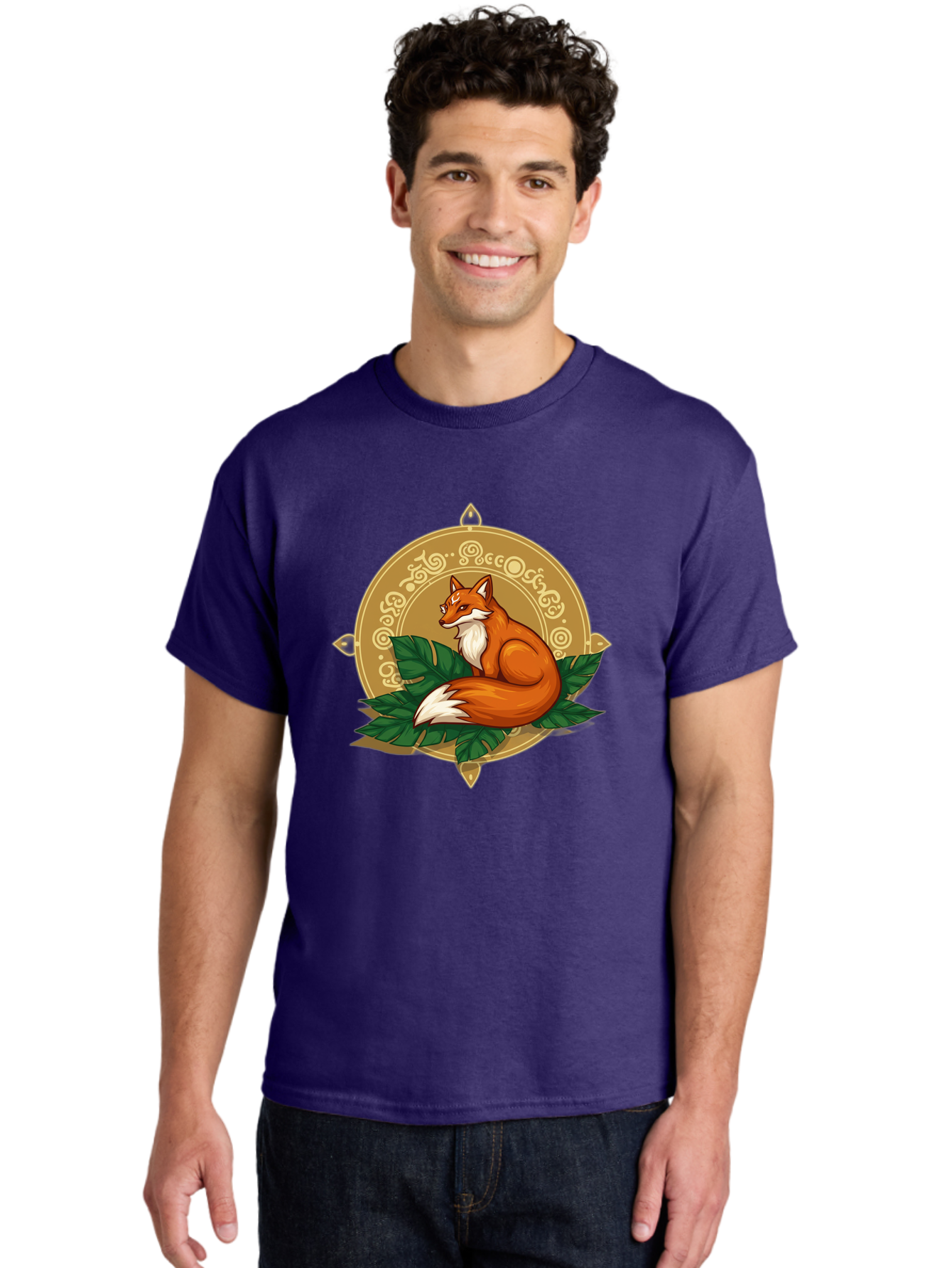 Fox-On-Leaves Men'S Graphic Tee, 100% Cotton, Comfortable Casual Summer Wear, Machine Washable, Vintage Camera, Old Camera, Antique Camera, Black Camera, Classic Photography, Photography Equipment, Nostalgic Device, Film Camera, Camera Art Baj471