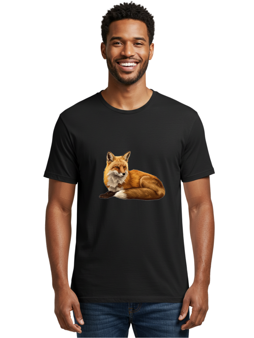 Fox Men'S Graphic Tee, 100% Cotton, Comfortable Casual Summer Wear, Machine Washable, Vintage Camera, Old Camera, Antique Camera, Black Camera, Classic Photography, Photography Equipment, Nostalgic Device, Film Camera, Camera Art Baj472