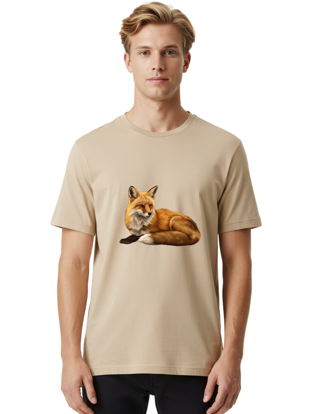 Fox Men'S Graphic Tee, 100% Cotton, Comfortable Casual Summer Wear, Machine Washable, Vintage Camera, Old Camera, Antique Camera, Black Camera, Classic Photography, Photography Equipment, Nostalgic Device, Film Camera, Camera Art Baj472