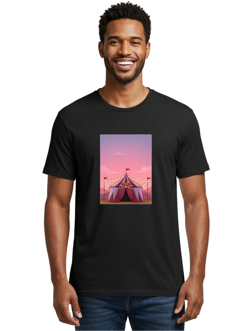 Fun-Tent Men'S Graphic Tee, 100% Cotton, Comfortable Casual Summer Wear, Machine Washable, Vintage Camera, Old Camera, Antique Camera, Black Camera, Classic Photography, Photography Equipment, Nostalgic Device, Film Camera, Camera Art Baj474