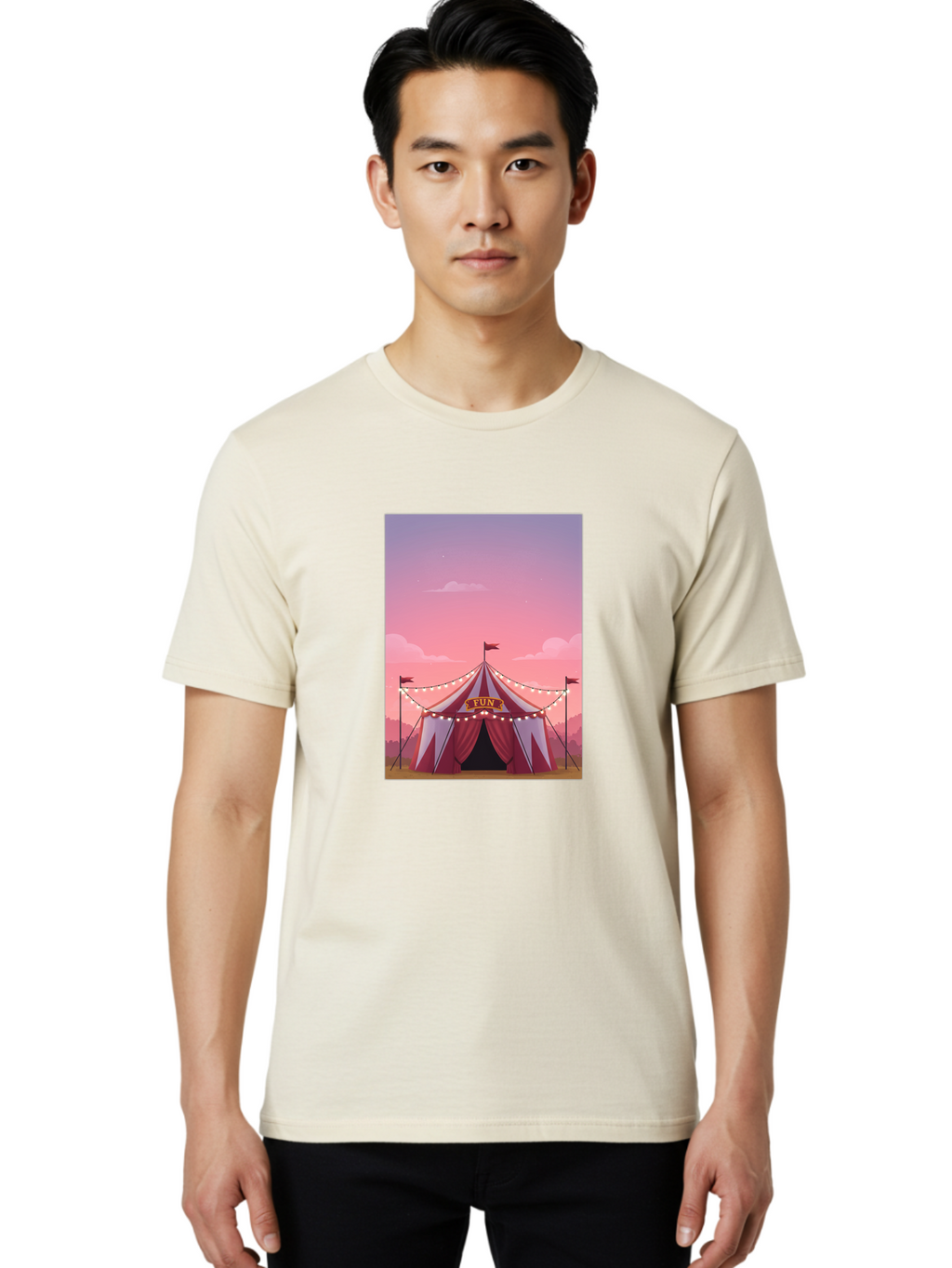Fun-Tent Men'S Graphic Tee, 100% Cotton, Comfortable Casual Summer Wear, Machine Washable, Vintage Camera, Old Camera, Antique Camera, Black Camera, Classic Photography, Photography Equipment, Nostalgic Device, Film Camera, Camera Art Baj474