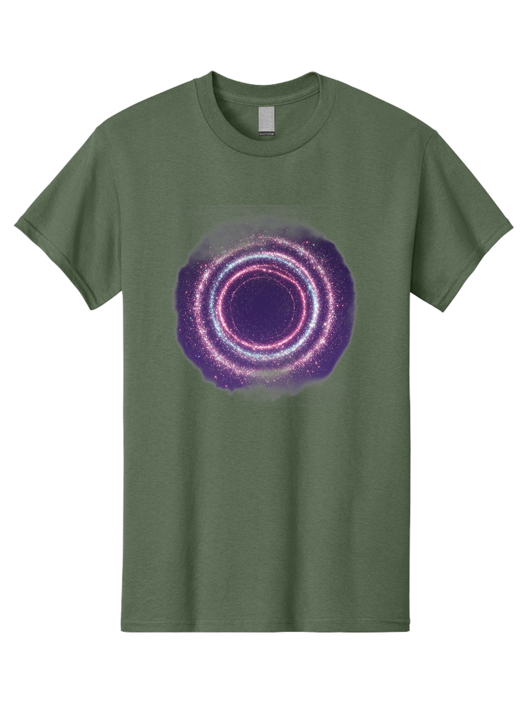 Galaxy-Circle Men'S Graphic Tee, 100% Cotton, Comfortable Casual Summer Wear, Machine Washable, Vintage Camera, Old Camera, Antique Camera, Black Camera, Classic Photography, Photography Equipment, Nostalgic Device, Film Camera, Camera Art Baj475