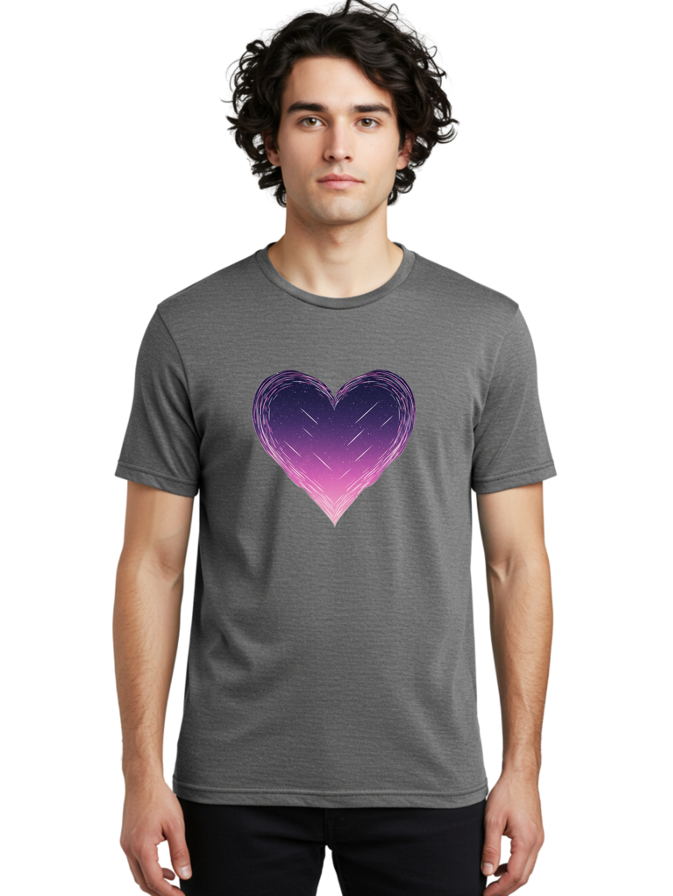 Galaxy-Heart Men'S Graphic Tee, 100% Cotton, Comfortable Casual Summer Wear, Machine Washable, Vintage Camera, Old Camera, Antique Camera, Black Camera, Classic Photography, Photography Equipment, Nostalgic Device, Film Camera, Camera Art Baj476